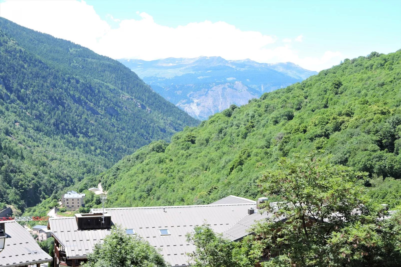 Hameau 5 106b - SPA & PISCINE studio 4 pers.-Terrasbalkon