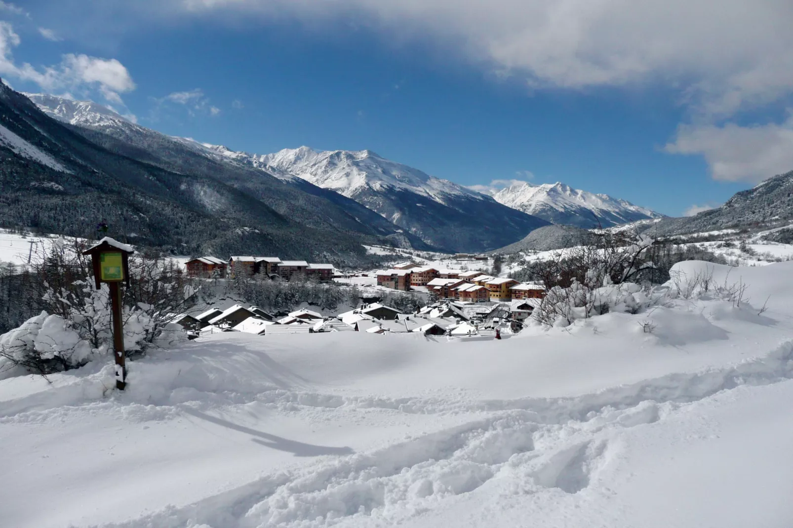 Balcons H 024 - PARC NAT. VANOISE appart. 6 pers.-Gebied winter 1km