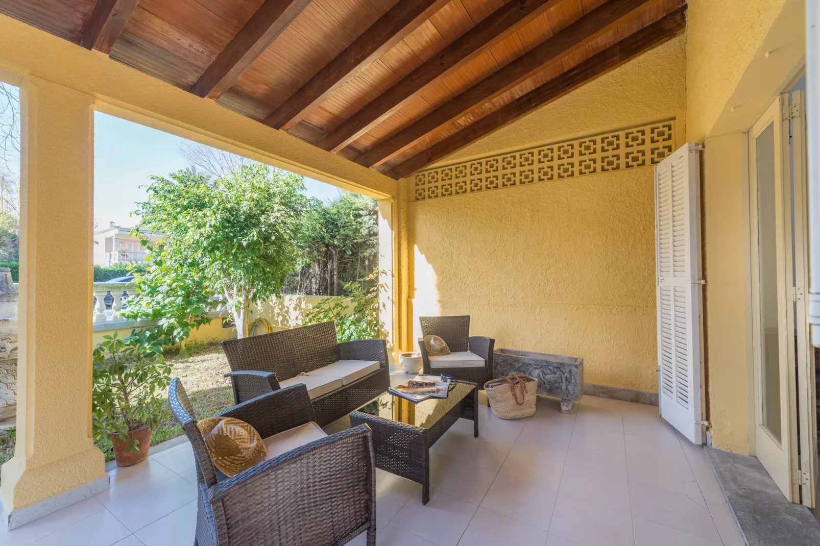 Villa Campins-Terrasbalkon