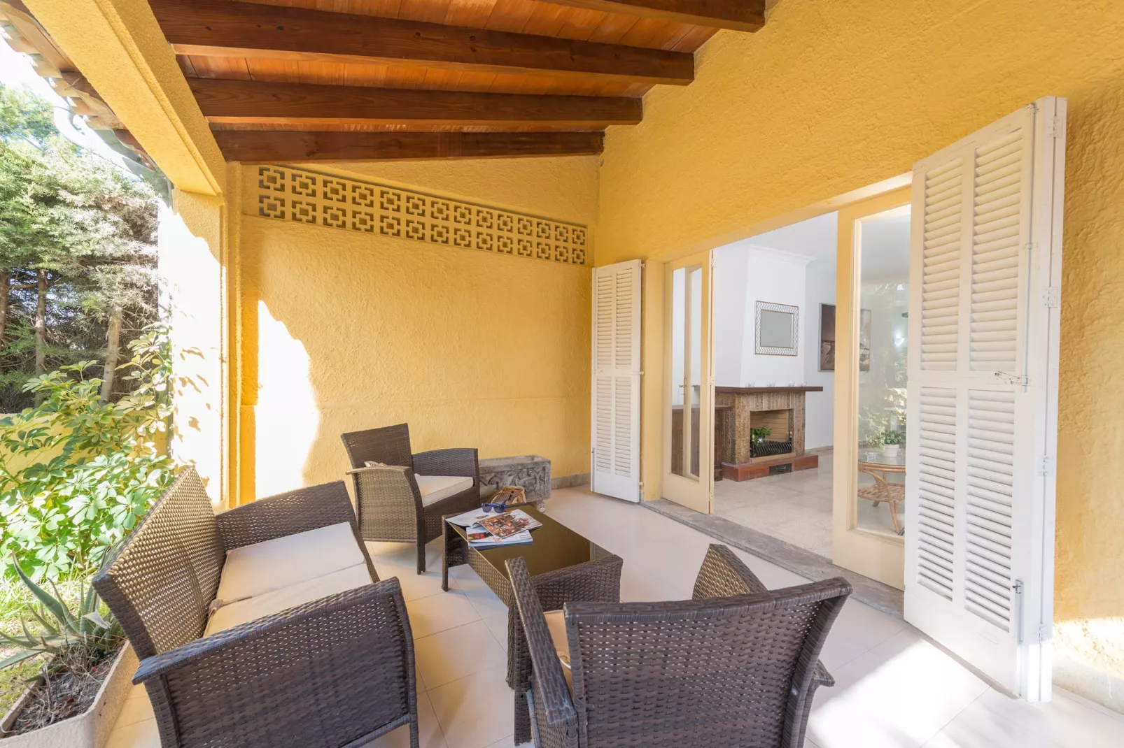 Villa Campins-Terrasbalkon