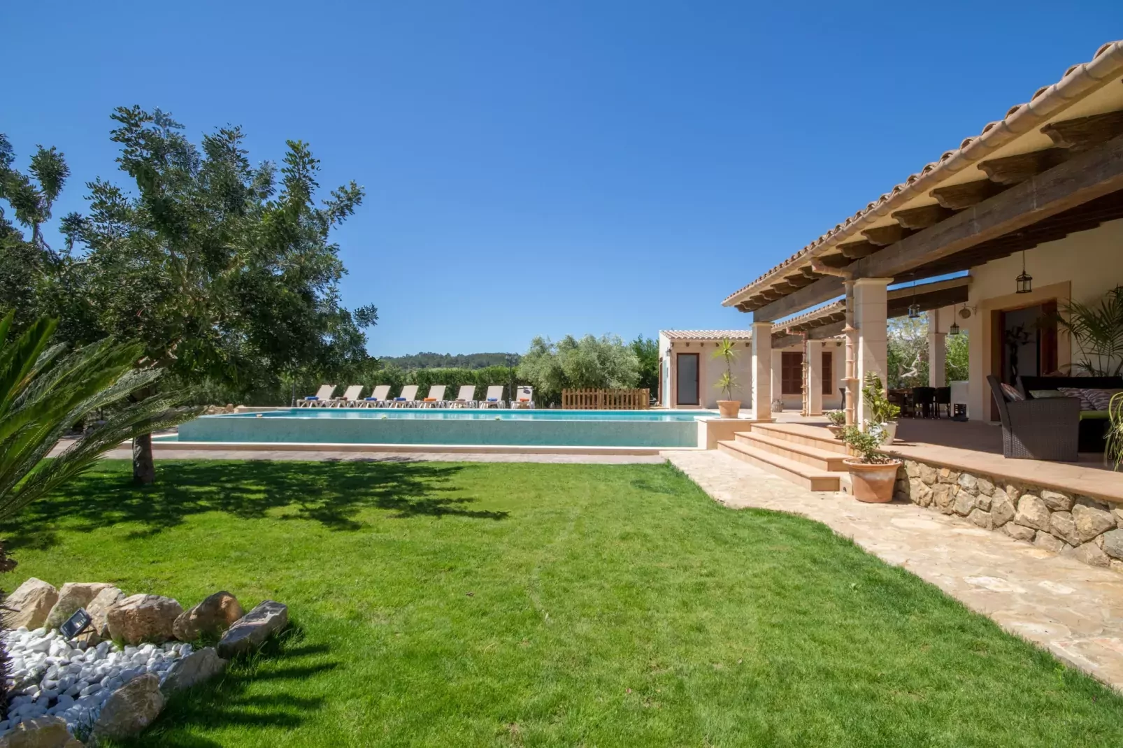 Sa Xabola, Finca 5StarsHome Mallorca-Tuinen zomer