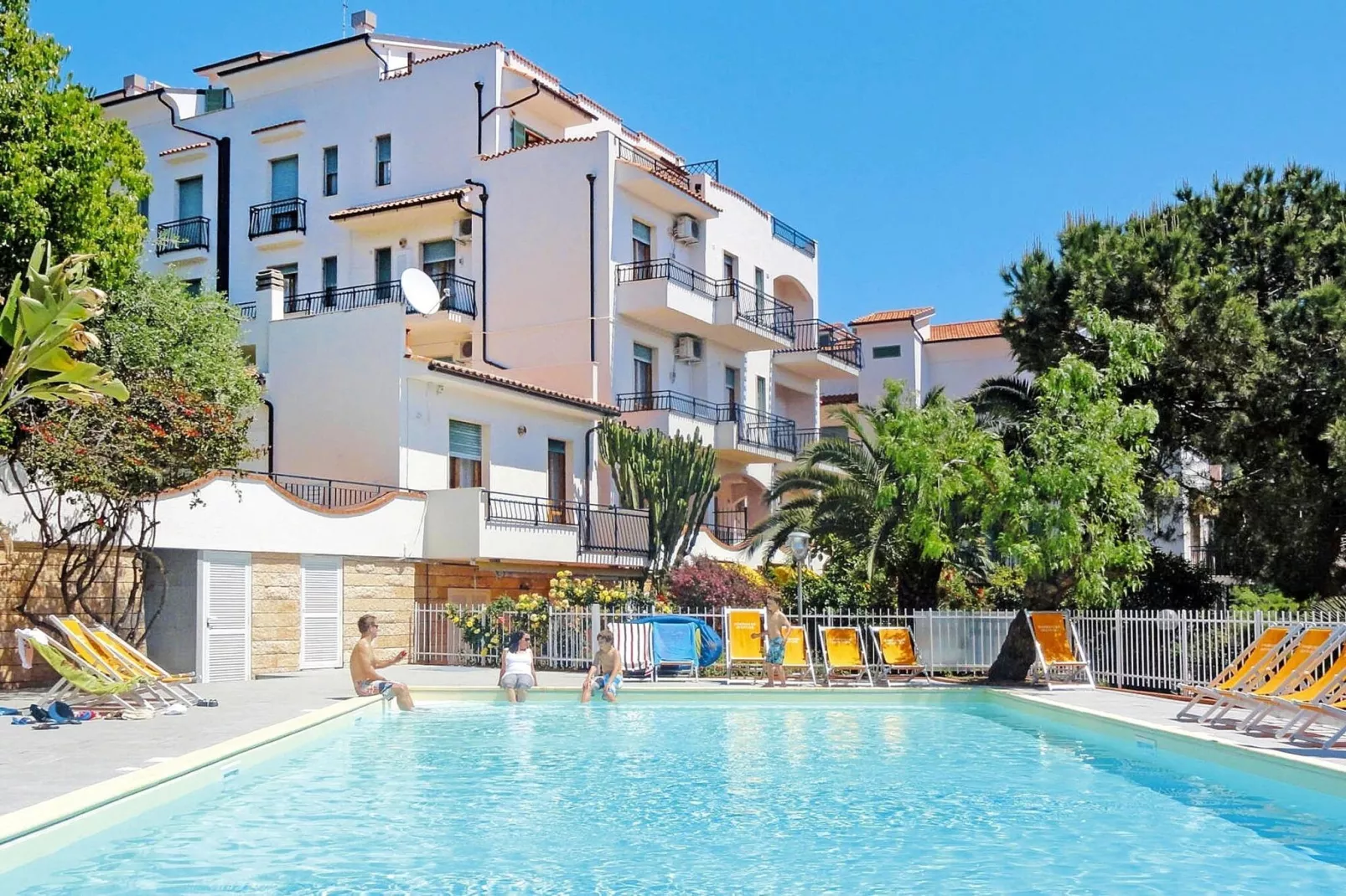 Residence Dei Fiori Pietra Ligure - C5/R5CM-Zwembad