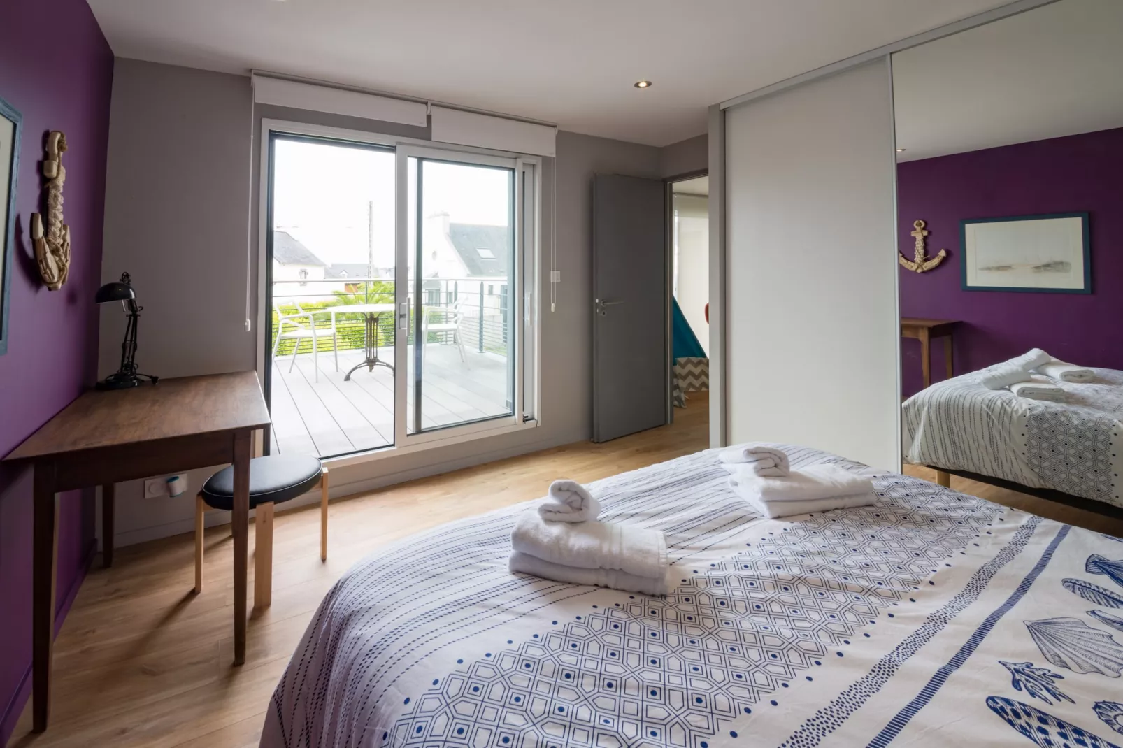 EOR GLAS - Portsall-Slaapkamer