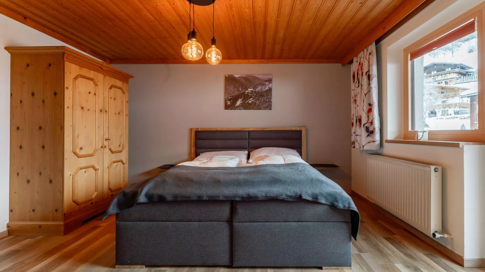 Residenz am Erzbach Top 2A-Slaapkamer