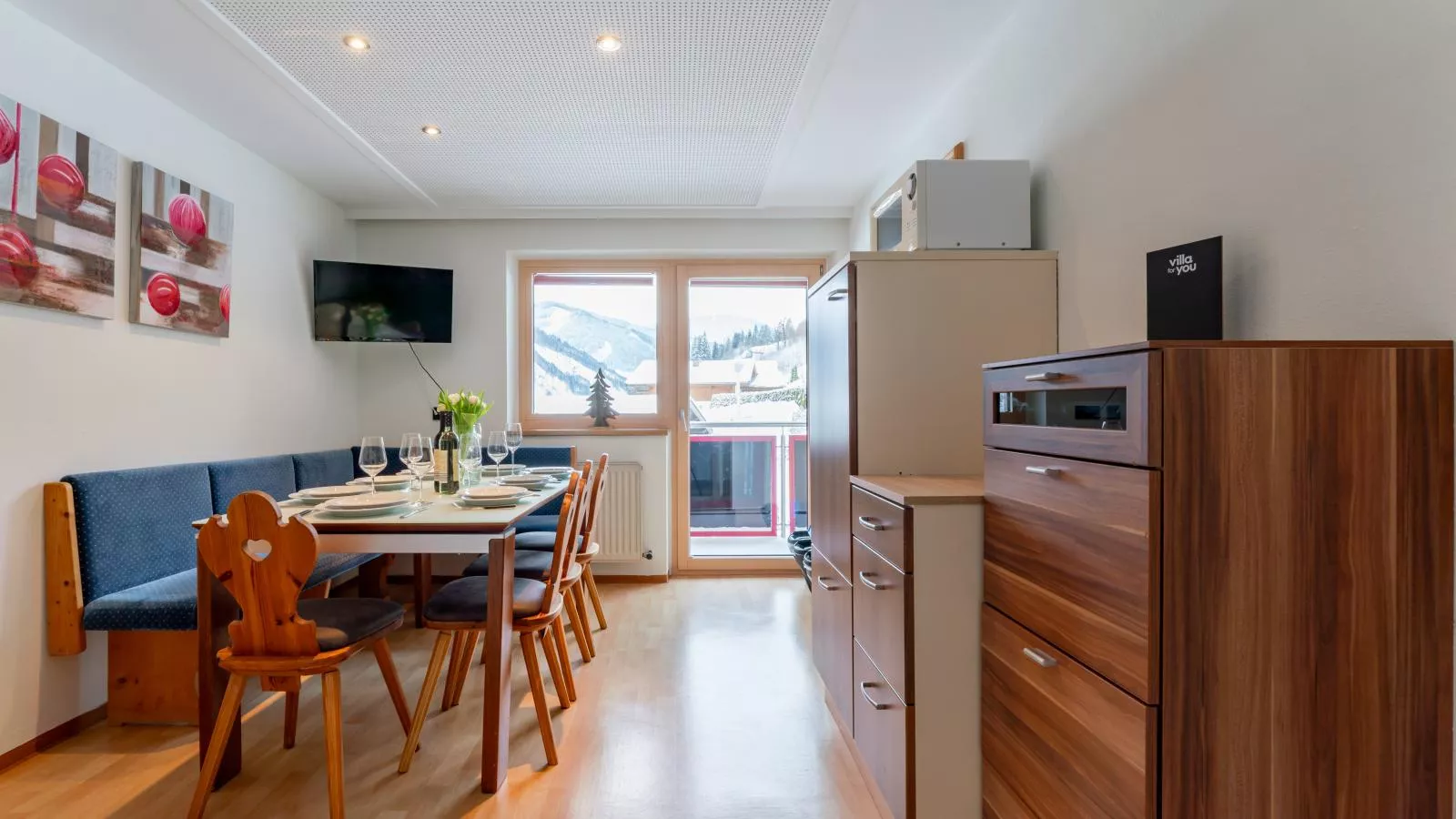 Residenz am Erzbach Top 2A-Keuken