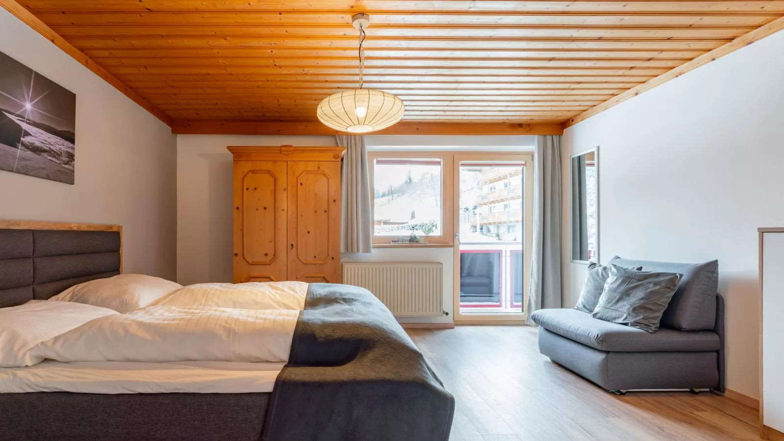 Residenz am Erzbach Top 2A-Slaapkamer