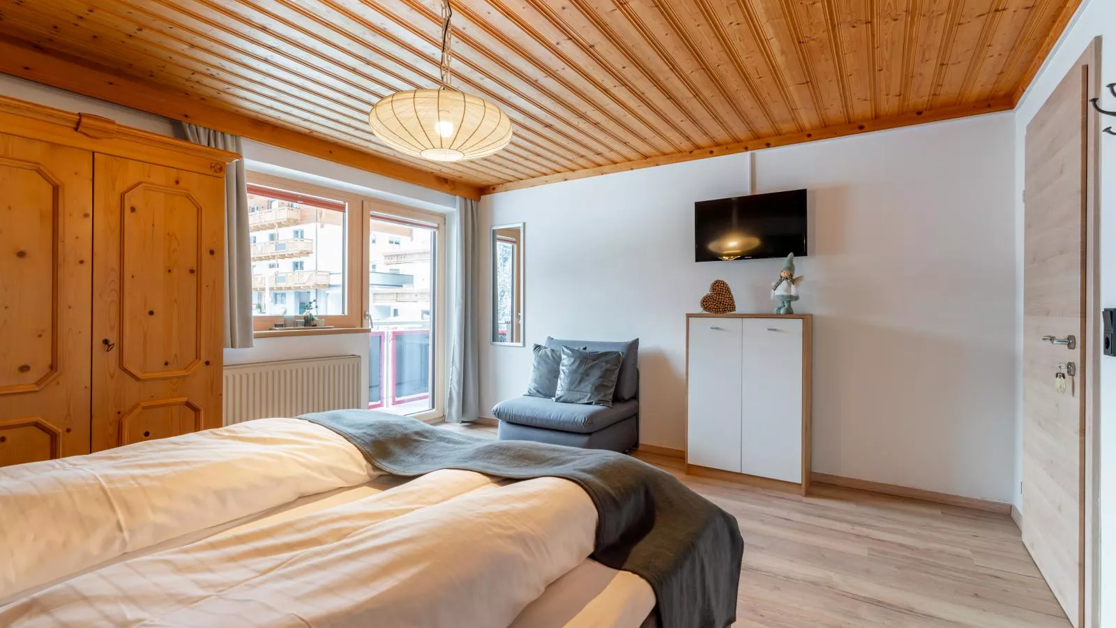 Residenz am Erzbach Top 2A-Slaapkamer