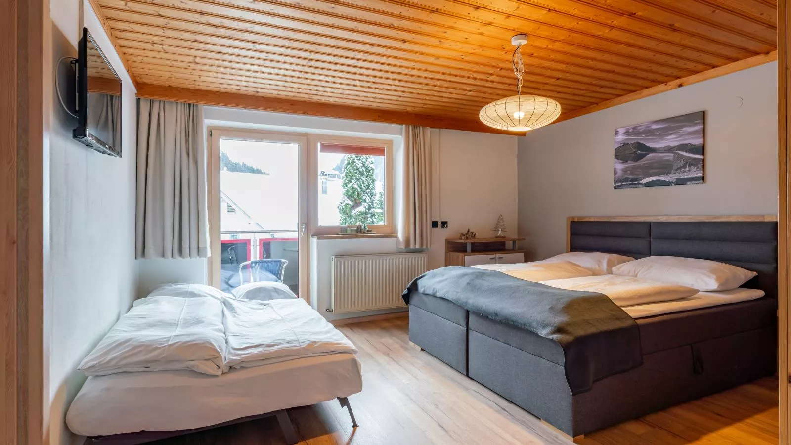 Residenz am Erzbach Top 2A-Slaapkamer