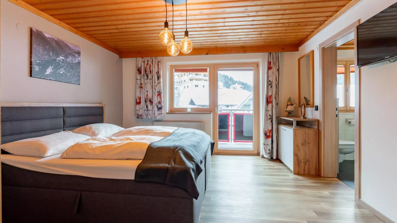Residenz am Erzbach Top 2A-Slaapkamer