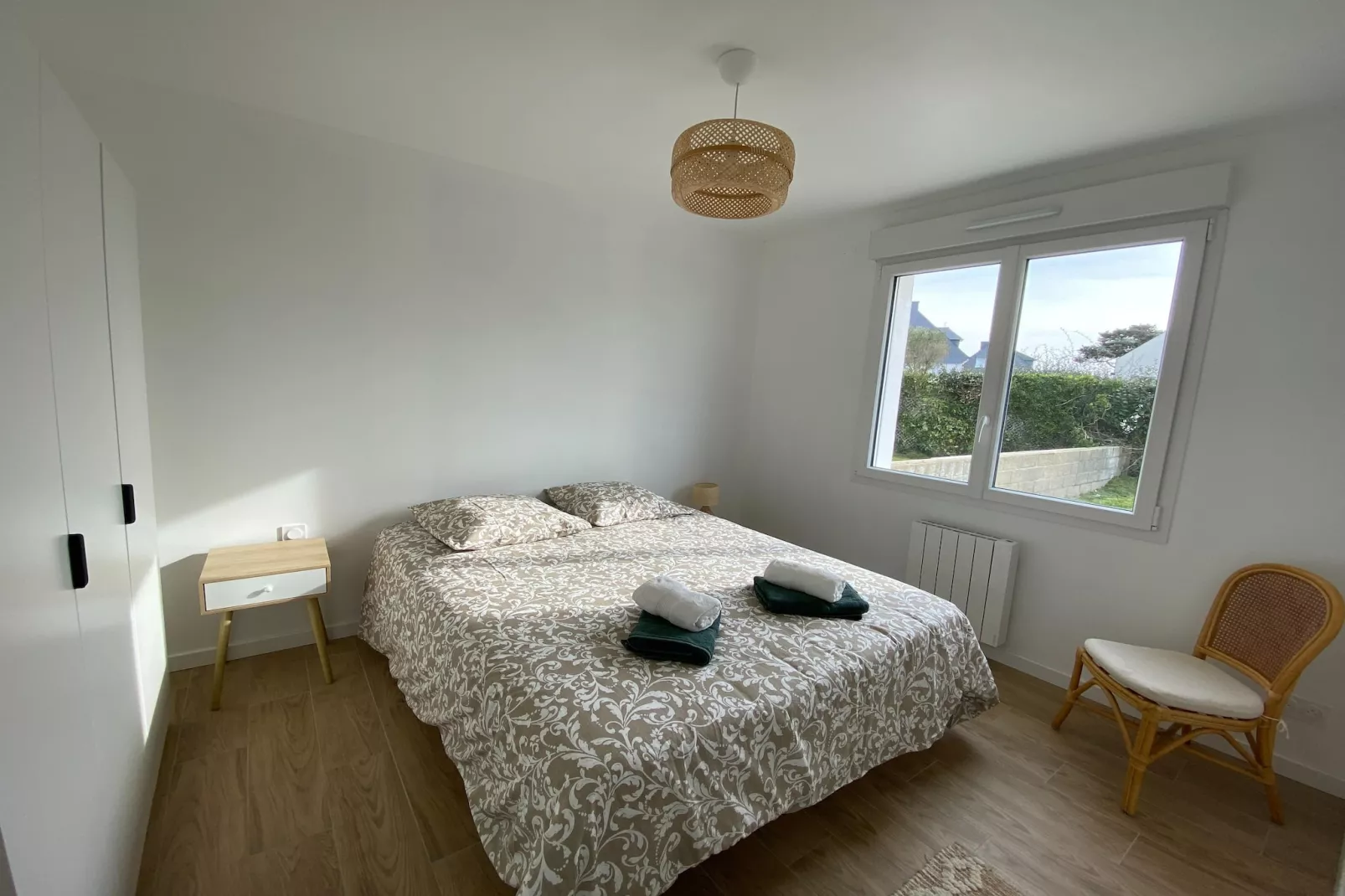 Mooi huis met uitzicht op zee-Slaapkamer