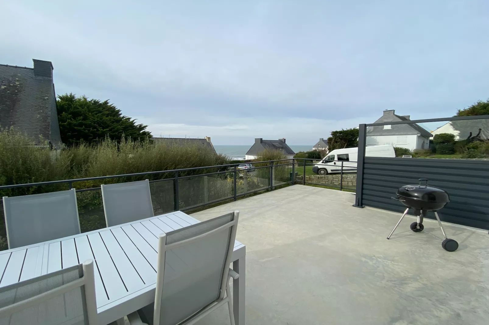 Mooi huis met uitzicht op zee-Terrasbalkon