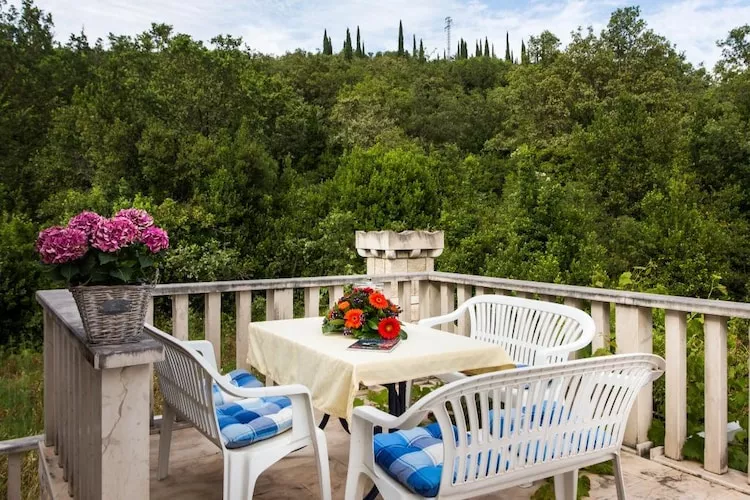 Apartments Villa Maslina - Two Bedroom Apartment with Terrace and Garden View-Terras