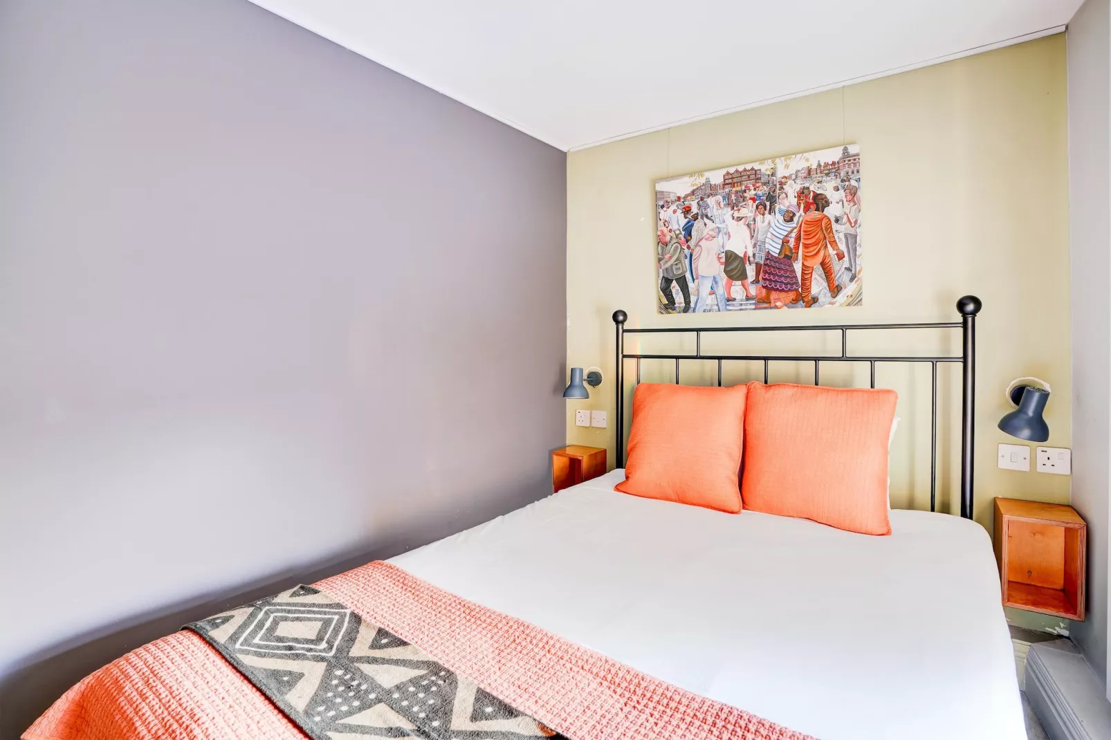 Standard Double  Peckham Rooms Hotel-Slaapkamer