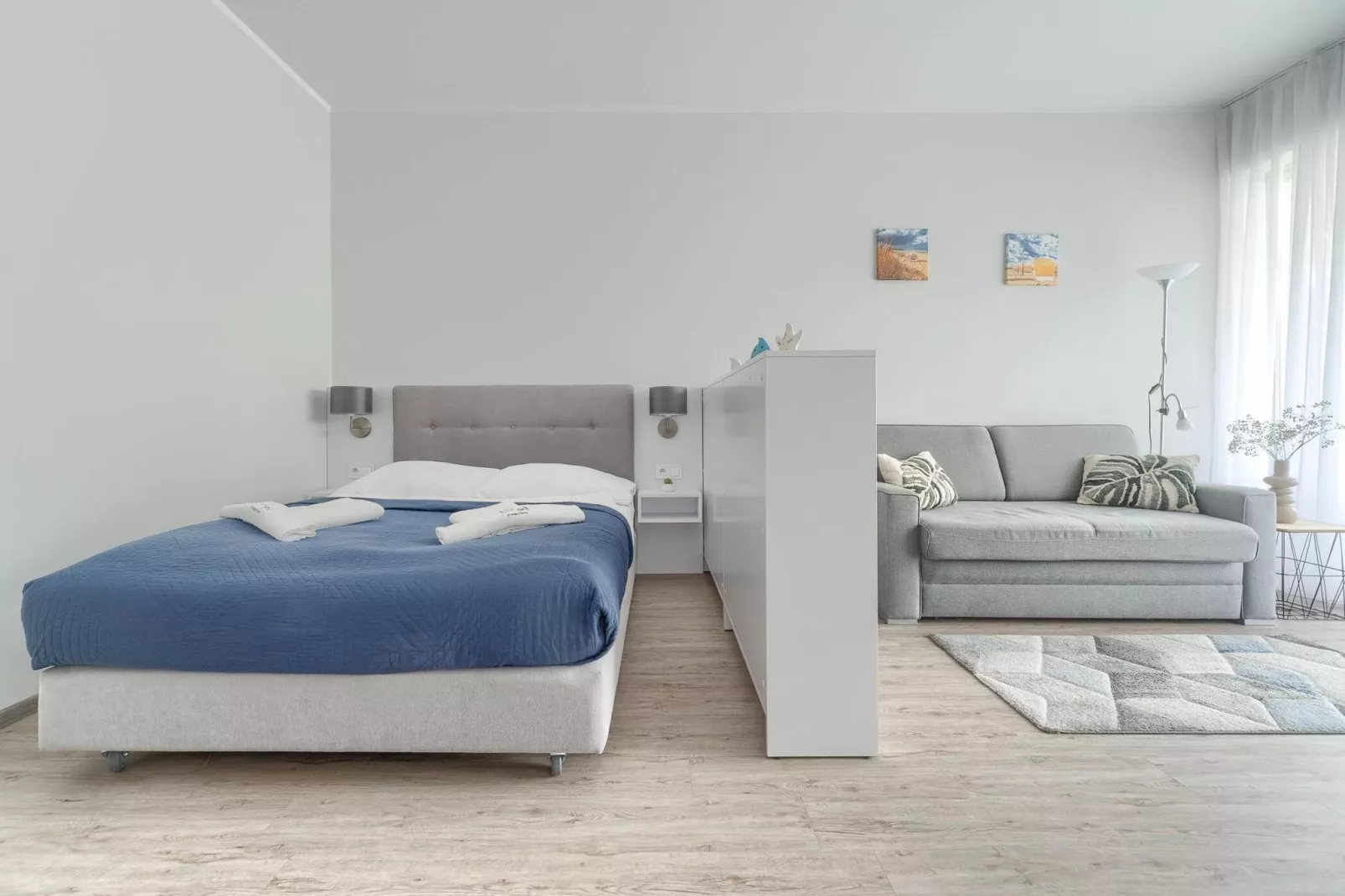 Apartament 4-osobowy Grunwaldzka 12A-2 Pobierowo-Slaapkamer