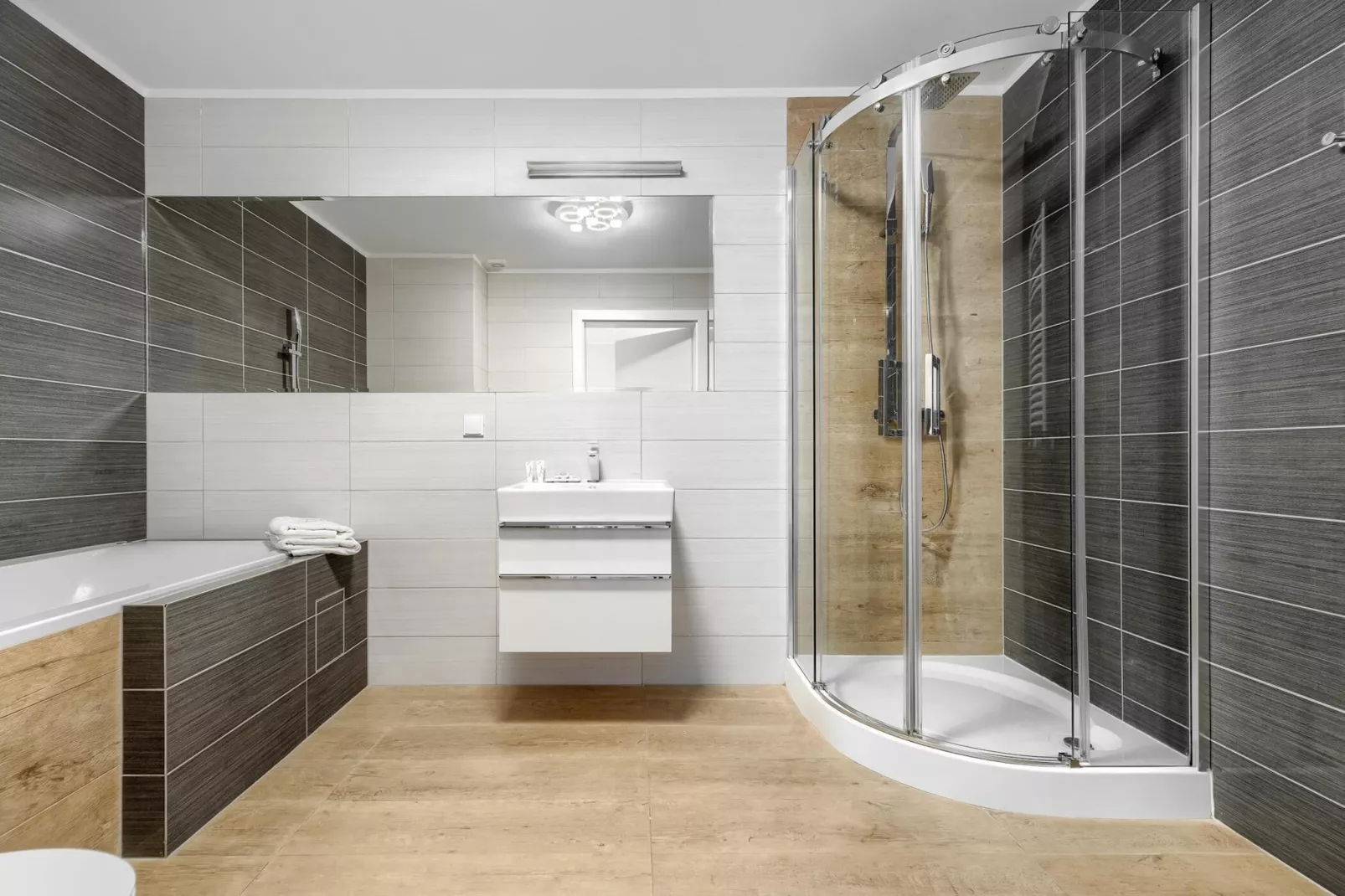 Apartament 4-osobowy Grunwaldzka 12A-2 Pobierowo-Badkamer