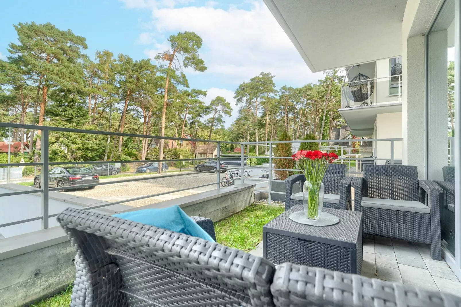 Apartament 4-osobowy Grunwaldzka 12A-2 Pobierowo-Terrasbalkon