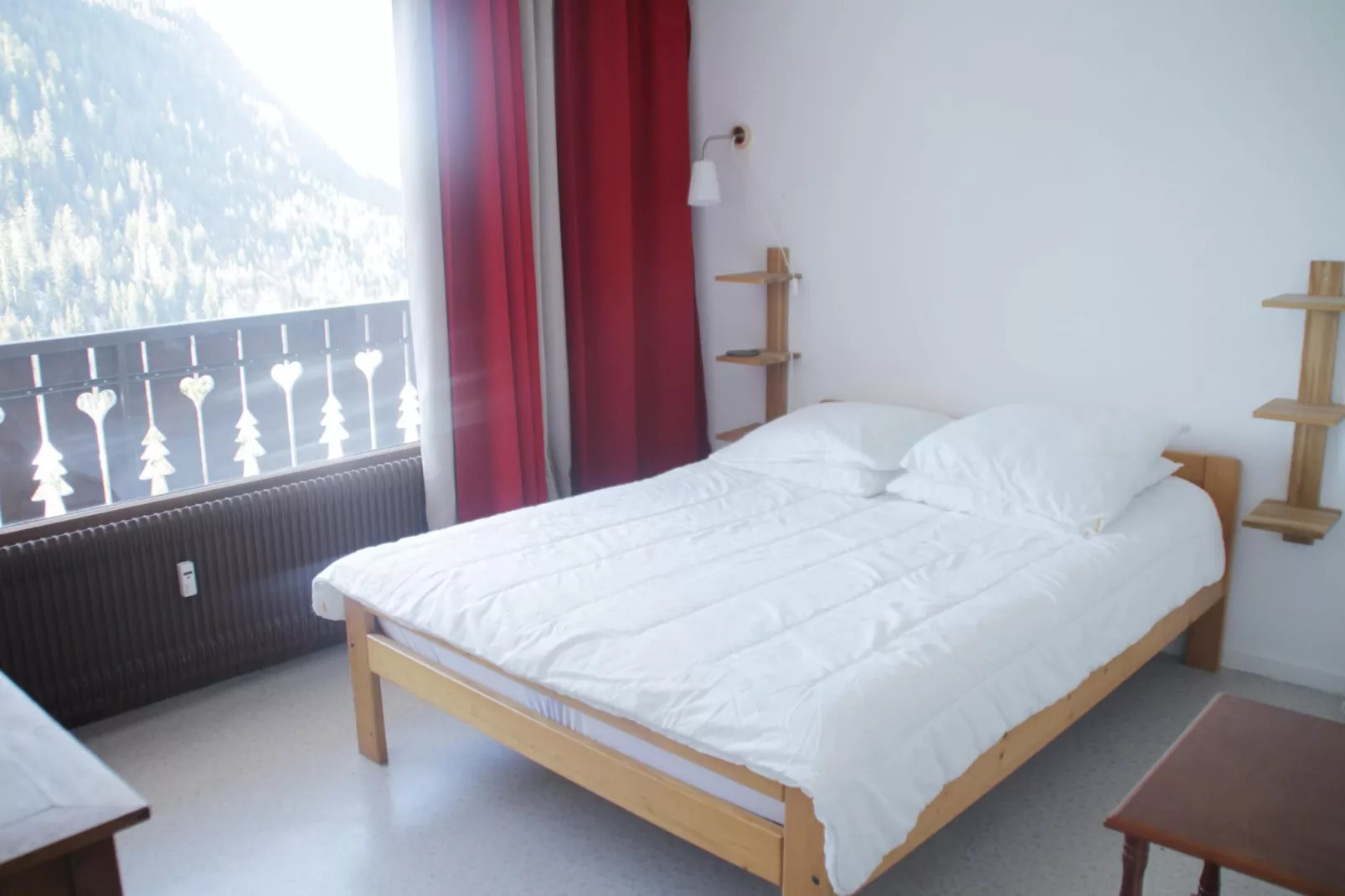 Castel des Neiges CSA4 CENTRE & VIEW  6 Pers.-Slaapkamer