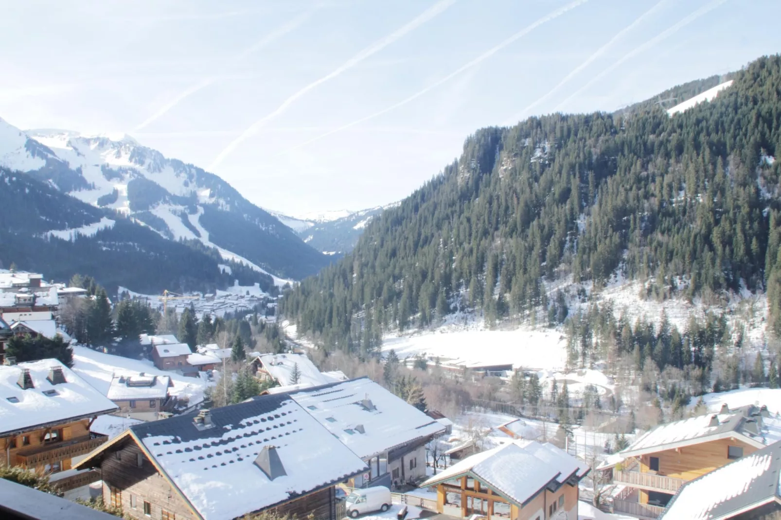 Castel des Neiges CSA4 CENTRE & VIEW  6 Pers.-Uitzicht winter
