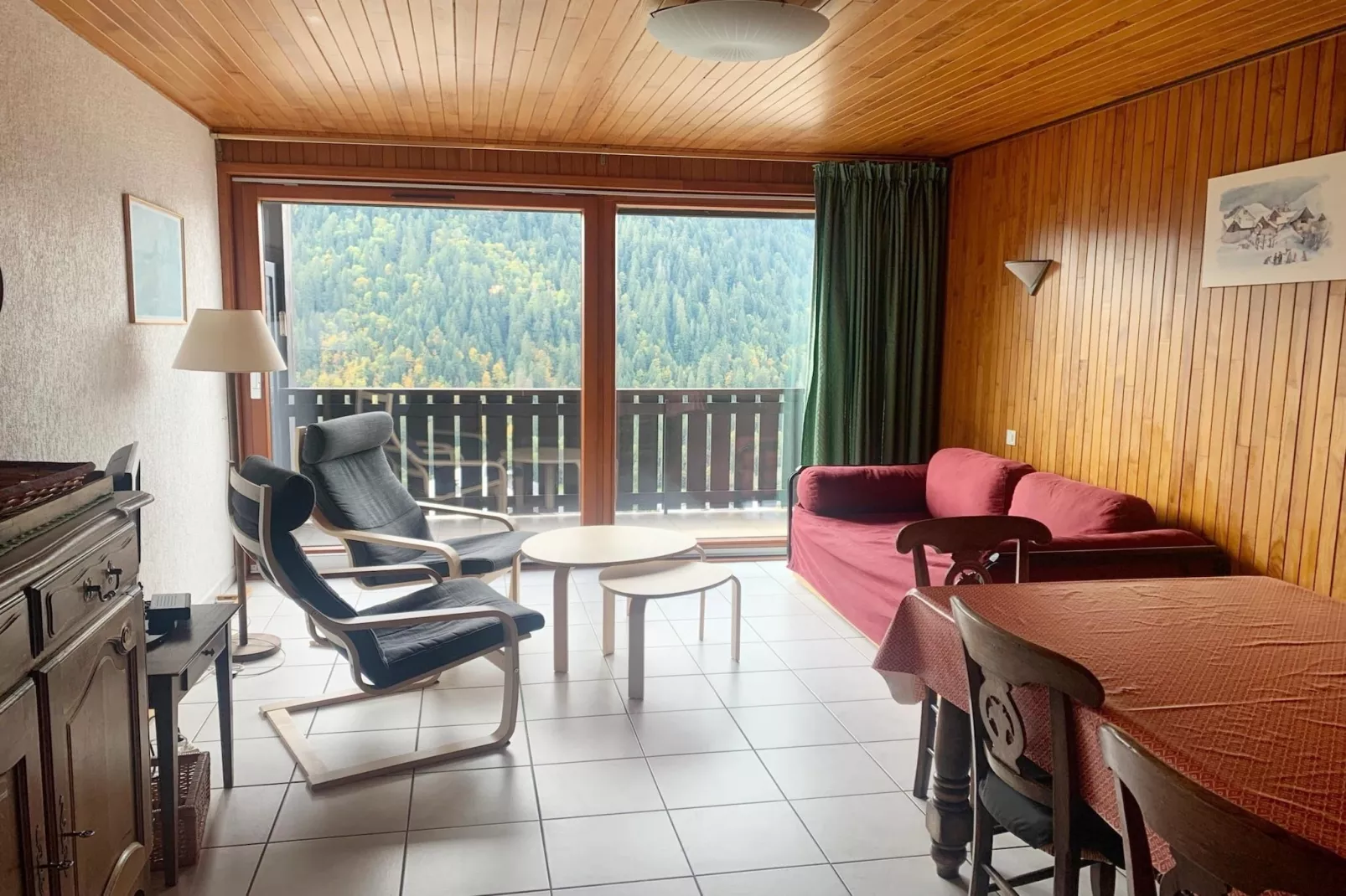 Chatellan CTA9 CENTER & TELECABINE 5 Pers.-Woonkamer