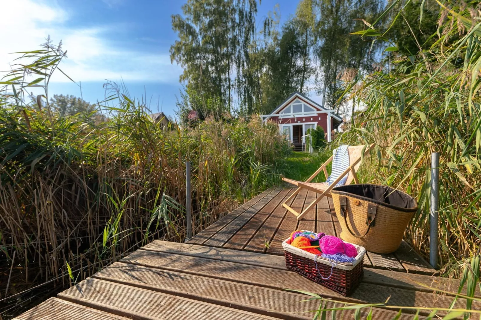 Dom nad jeziorem Klępnica-Terrasbalkon