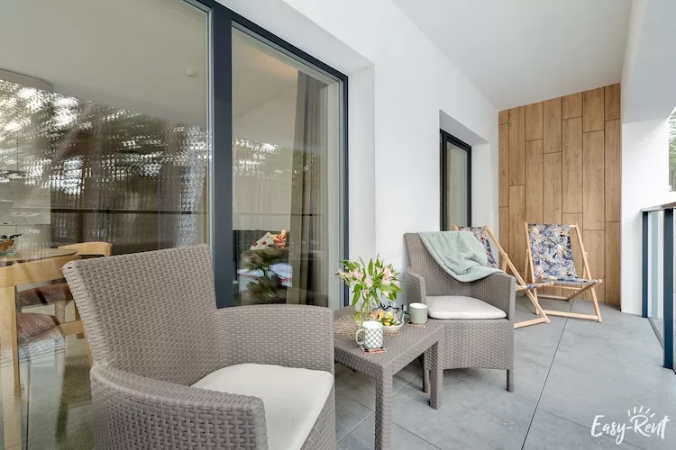 Apartament Uzdrowiskowa 4B-27 Łukęcin-Terrasbalkon