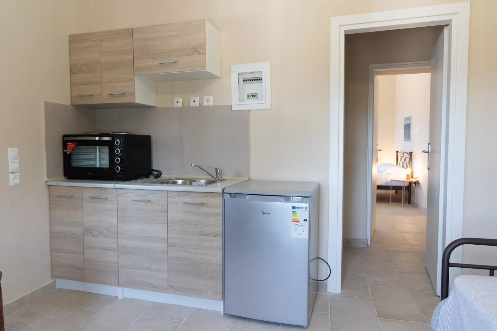Mani Tsopakas Residences - Koudounopetra Apartment-Keuken