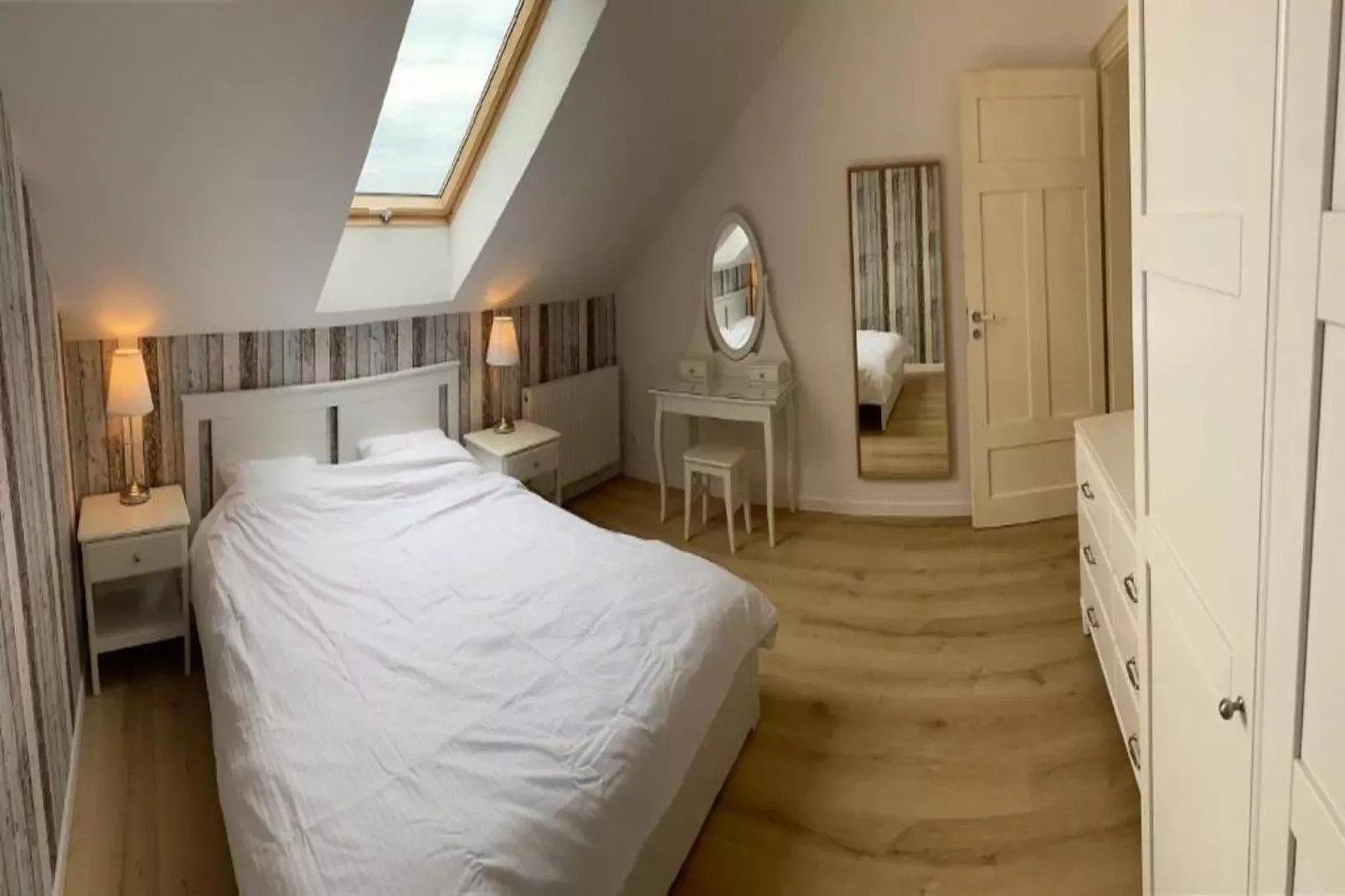 Apartament piątek-piątek dla max 6 osób Grzybowo-Slaapkamer