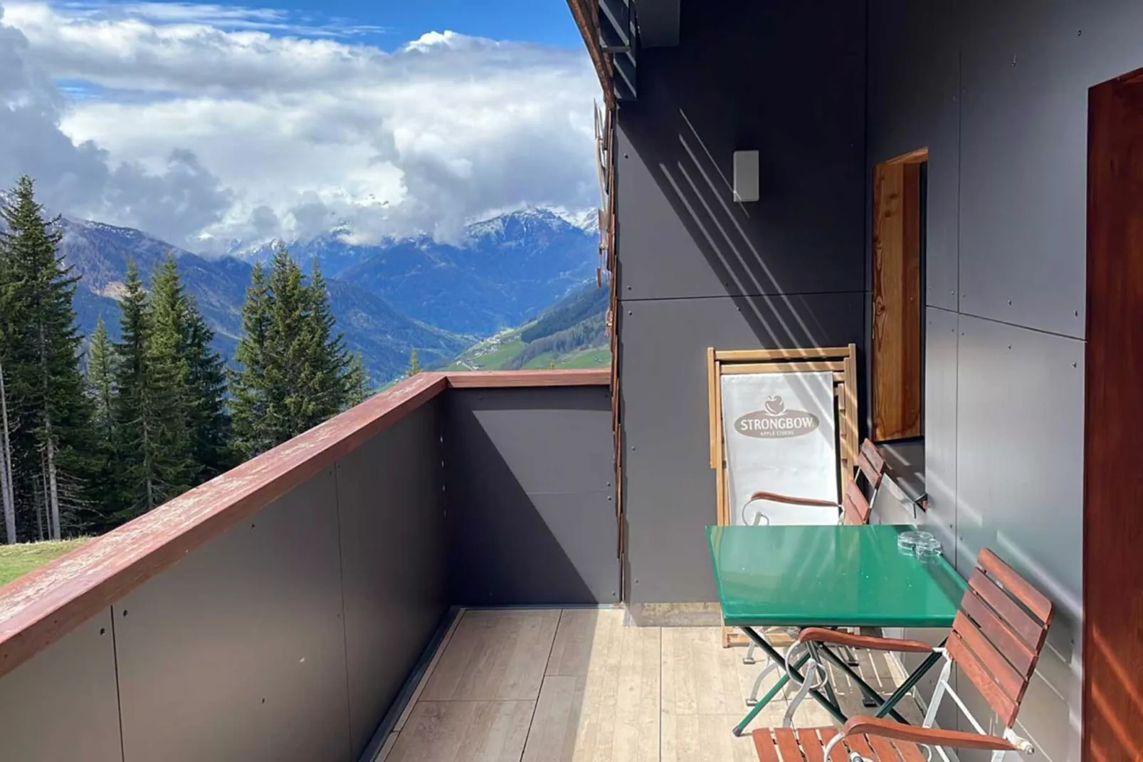 Naviser Hütte Wohnung Grief 143-Terrasbalkon