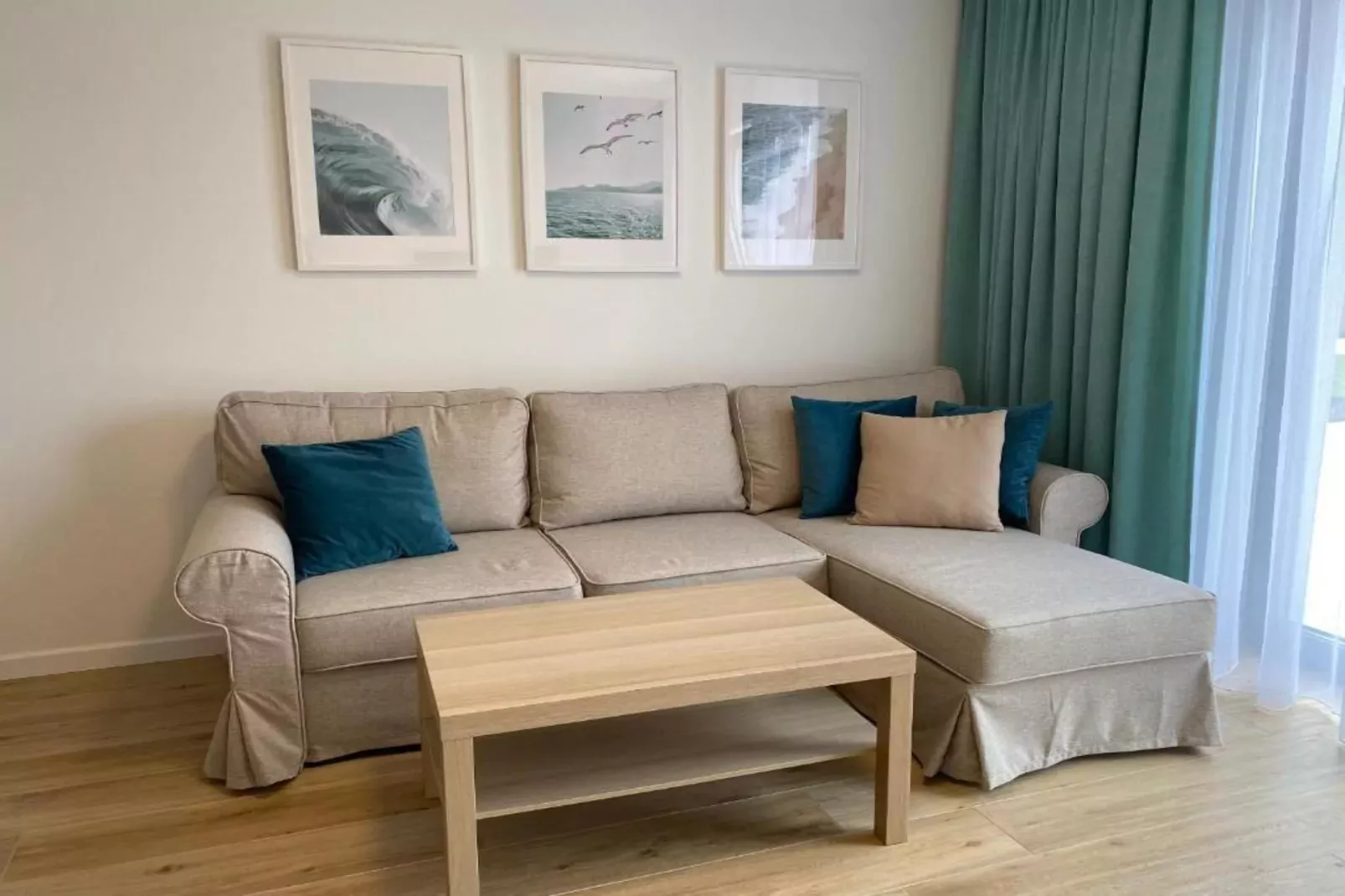 Apartament sobota-sobota dla max 6 osób Grzybowo-Slaapkamer