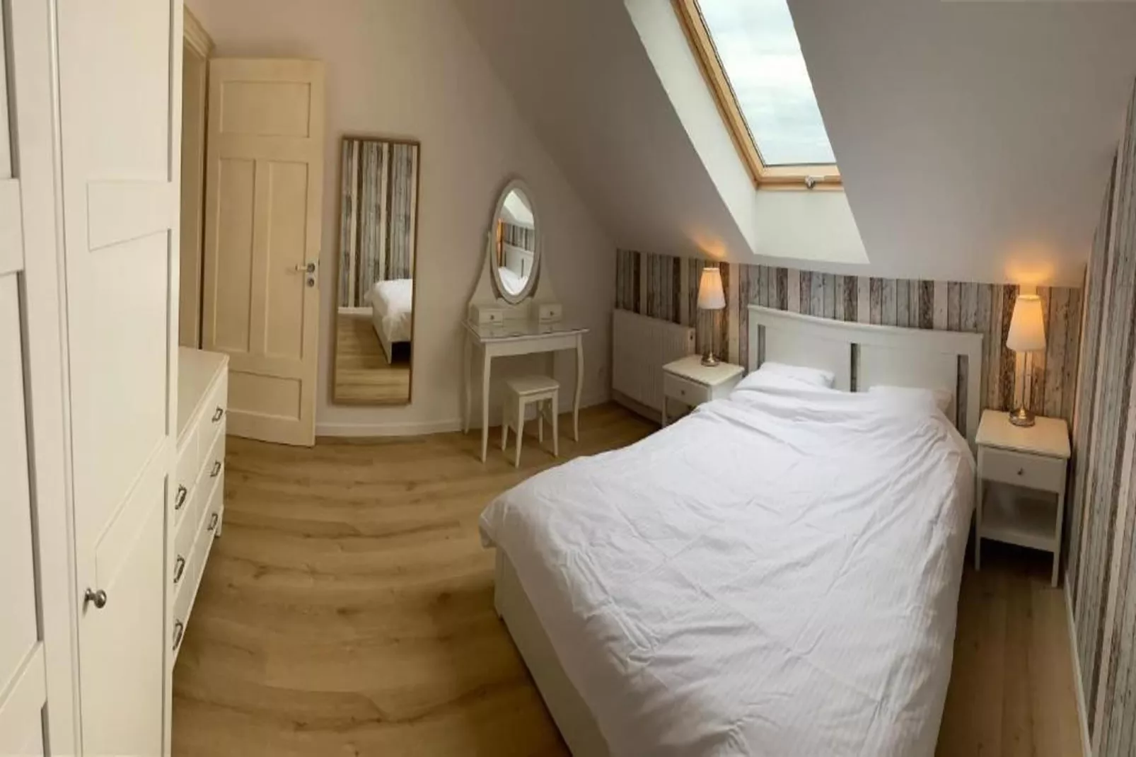 Apartament niedziela-niedziela dla max 5 osób Grzybowo-Slaapkamer