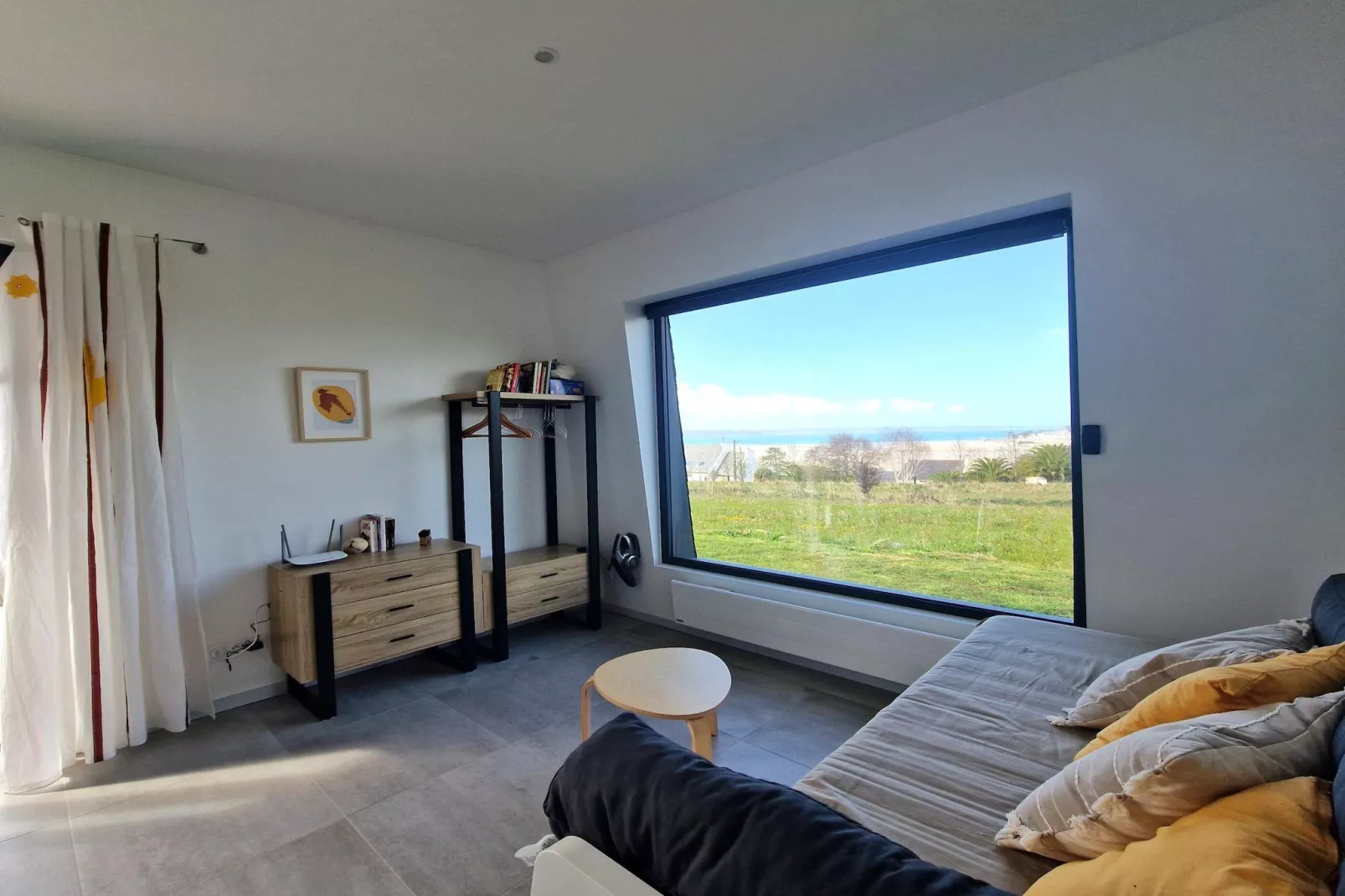 Studio bas Locquirec-Woonkamer