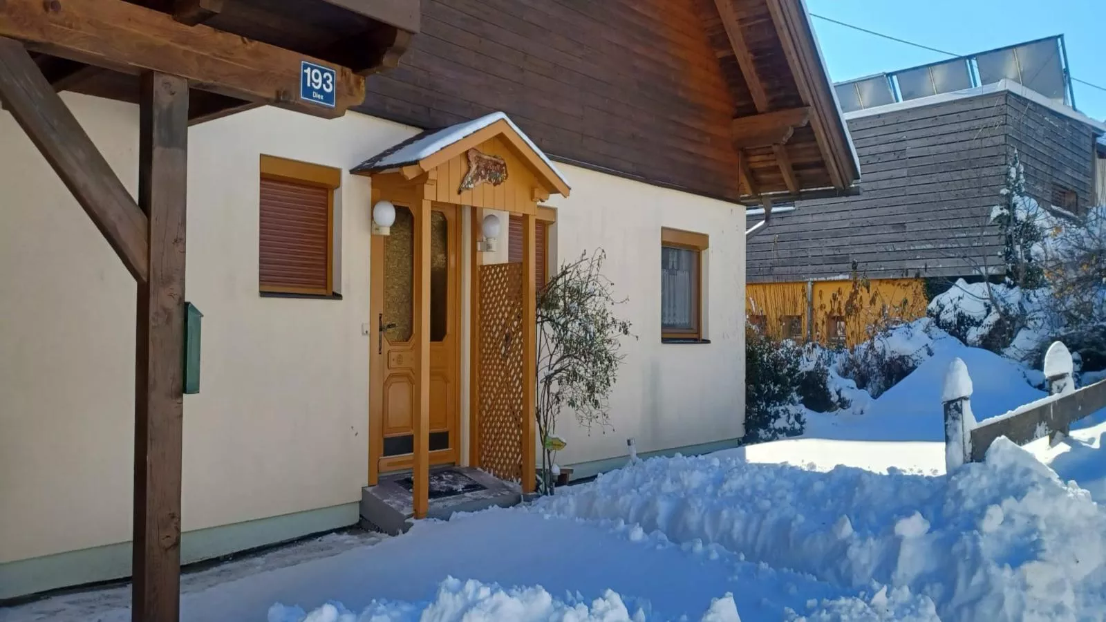 Landhaus zur Sonne-Exterieur winter