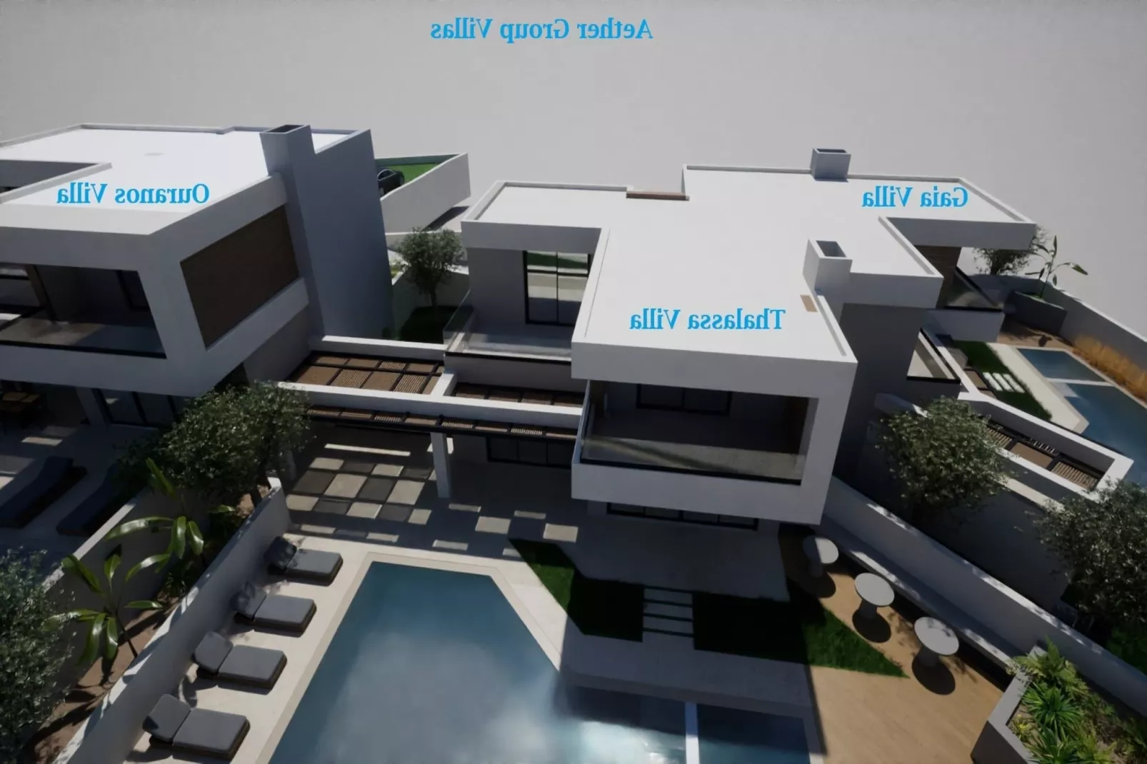 Gaia Villa-Aether group villas-Plattegrond