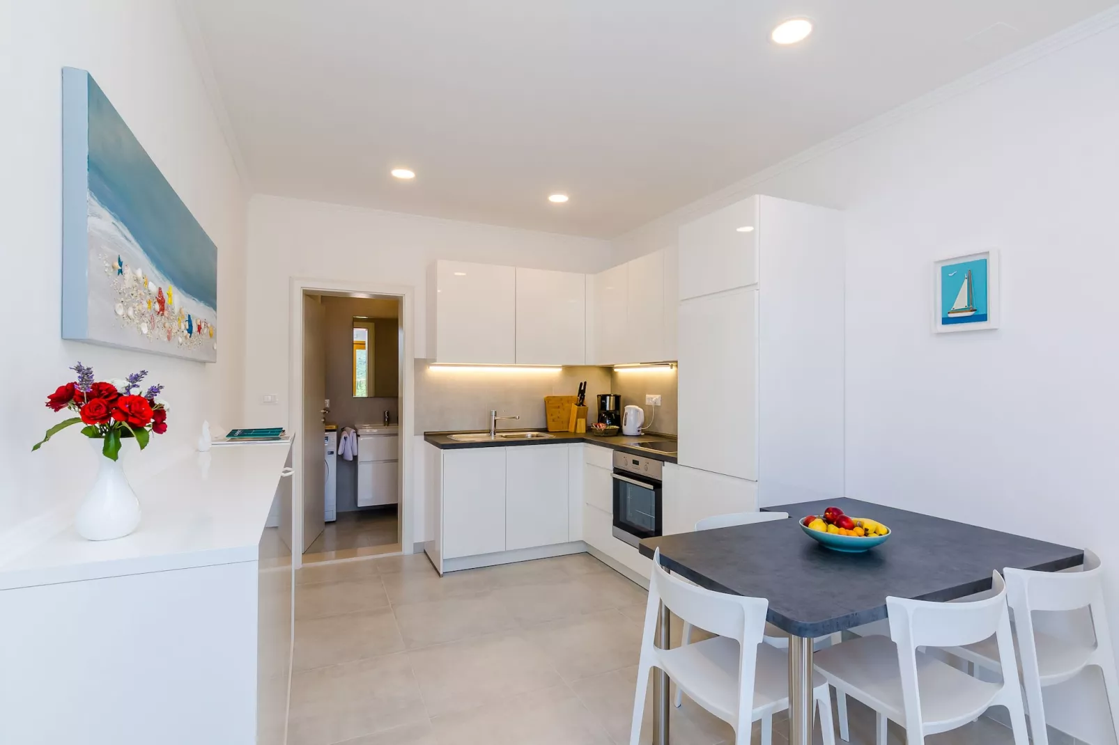 Apartments Sara (Molunat) - Superior One Bedroom Apartment with Terrace and Sea View