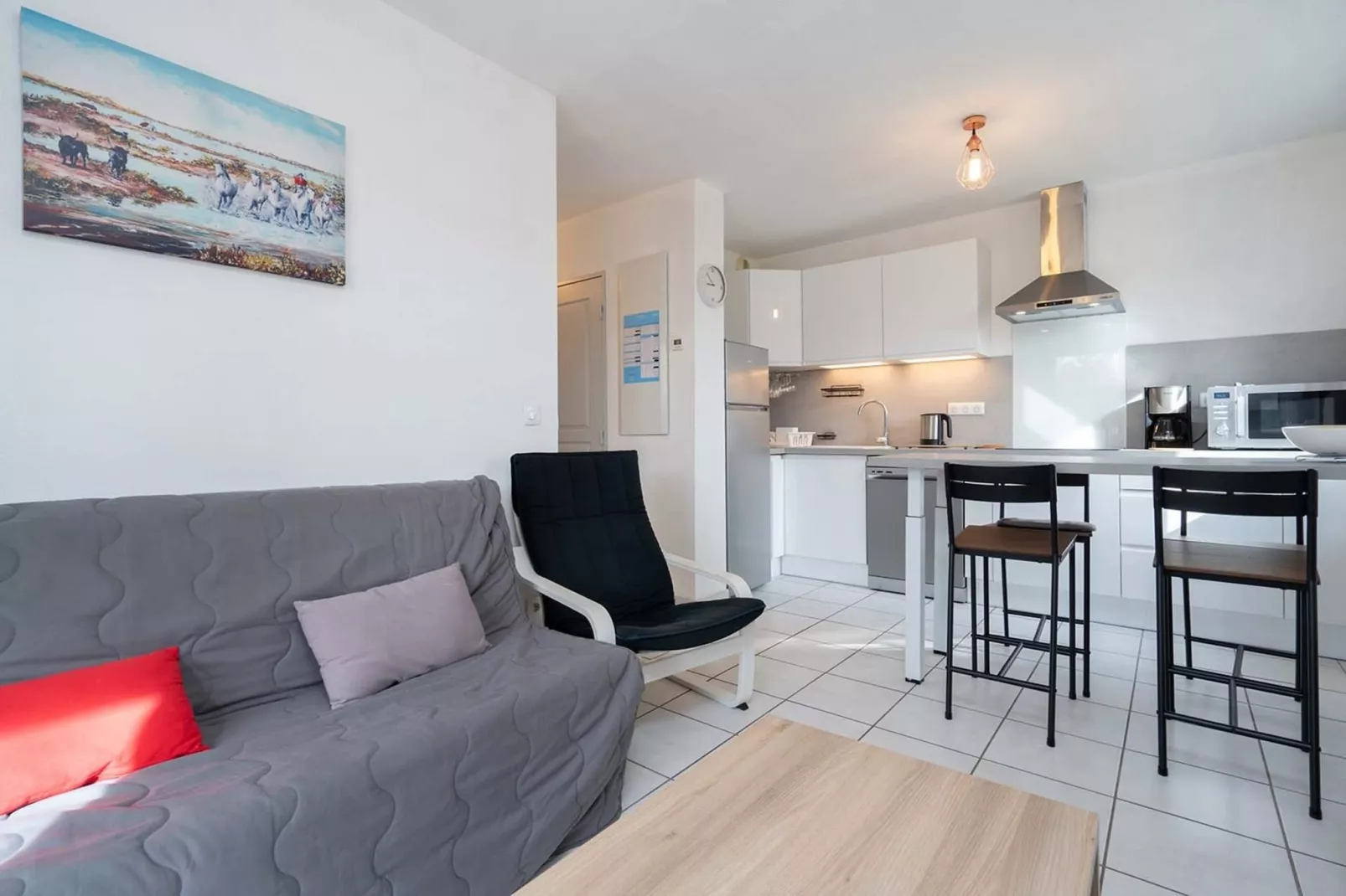 CAP CAMARGUE B N°28 - 2P4-Woonkamer