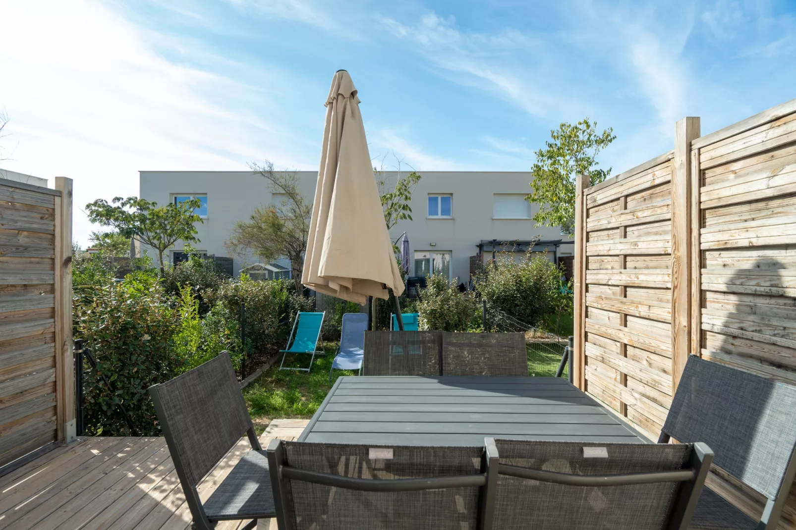 La Dune N°53 - Villa 3P6-Tuinen zomer