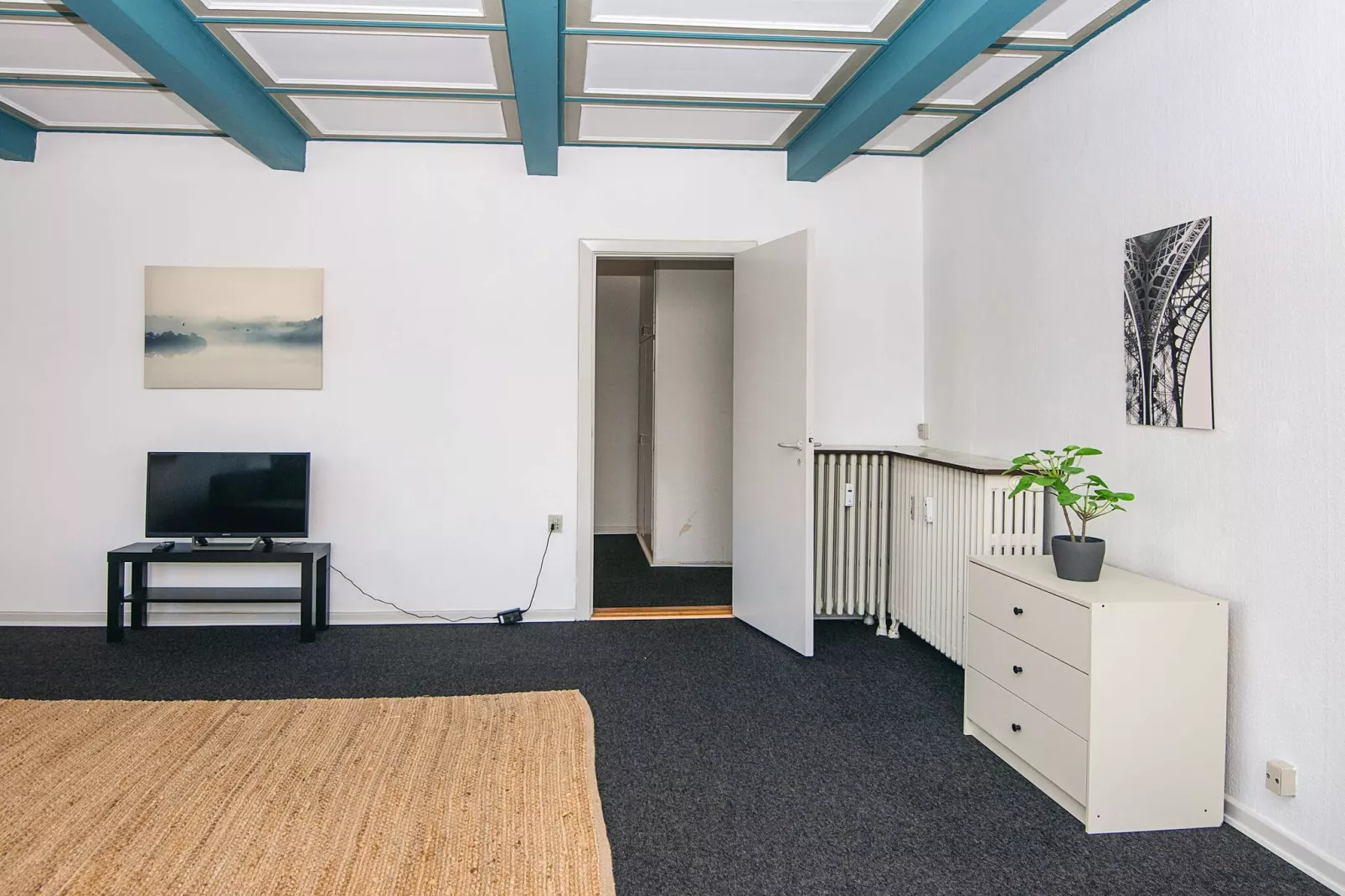 Vakantiehuis, aan de haven-Binnen