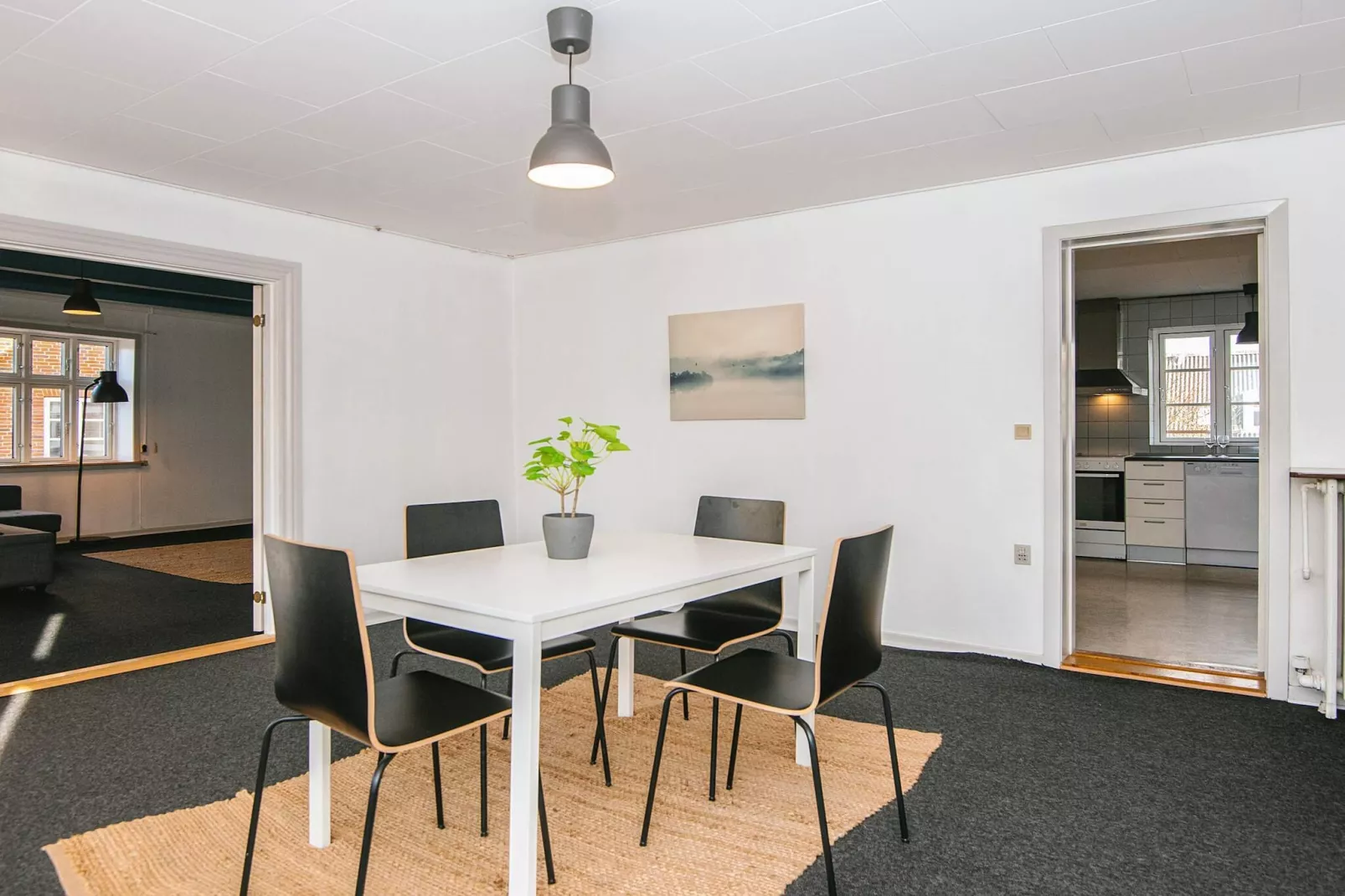 Vakantiehuis, aan de haven-Binnen