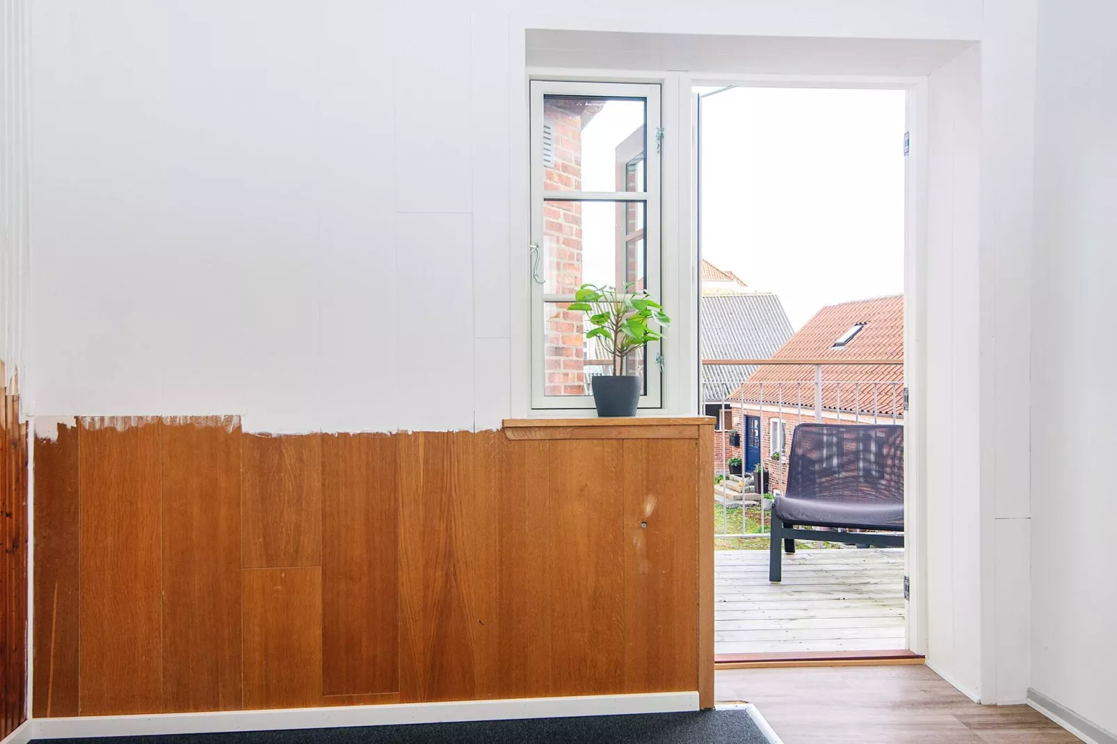 Vakantiehuis, aan de haven-Binnen