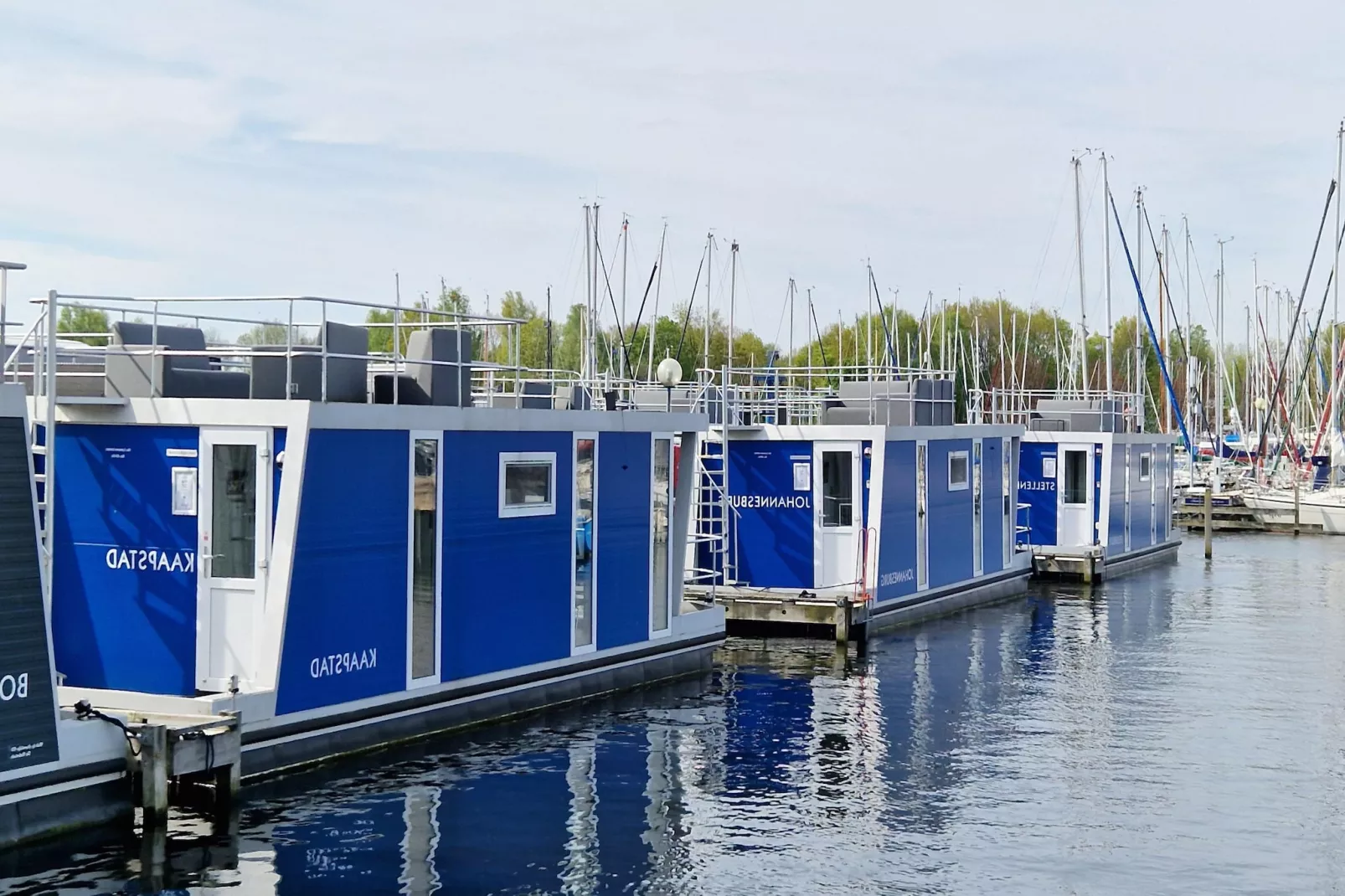 Havenlodges Naarden 1-Buitenkant zomer