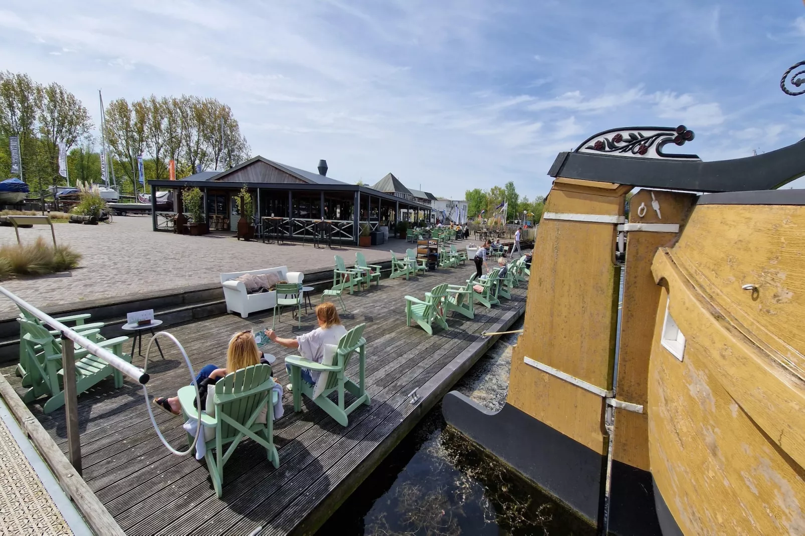 Havenlodges Naarden 1-Gebieden zomer 1km