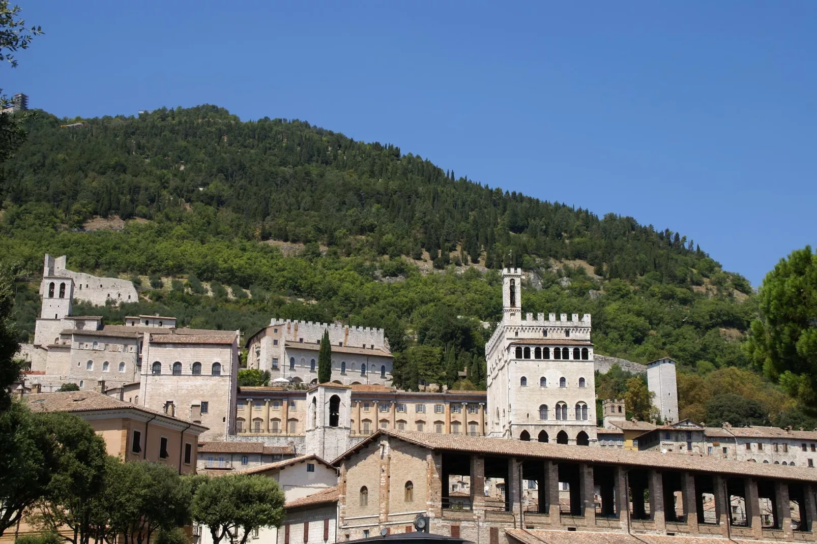 Podere Montone Fienile-Gebieden zomer 1km