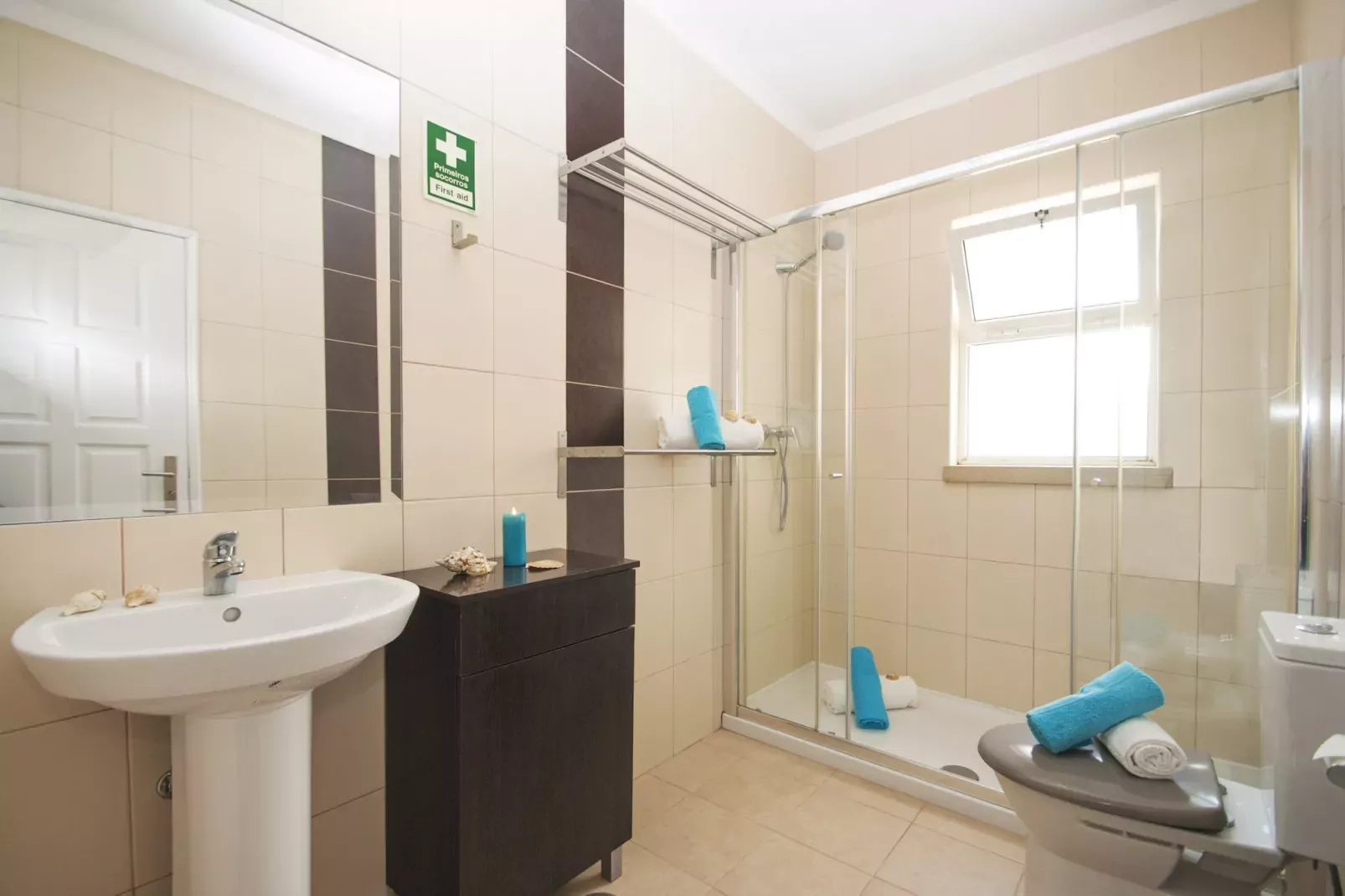 Apartment Capri-Badkamer