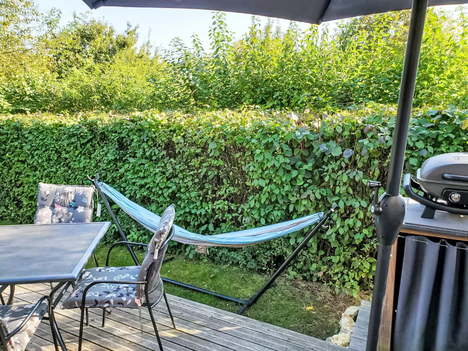 outside