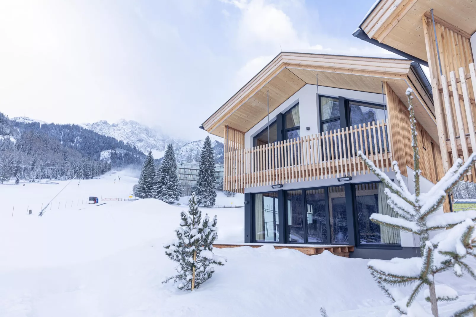 Alpenchalet Biberwier 2-Uitzicht winter