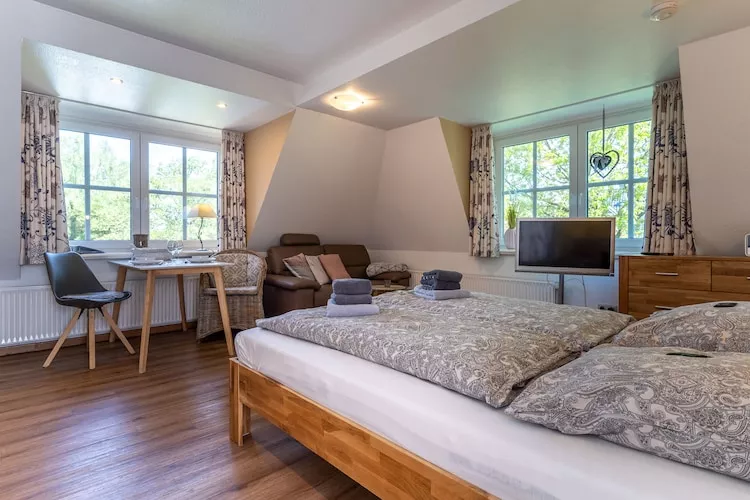 Huus Avelia - Apartment DG	-Woonkamer
