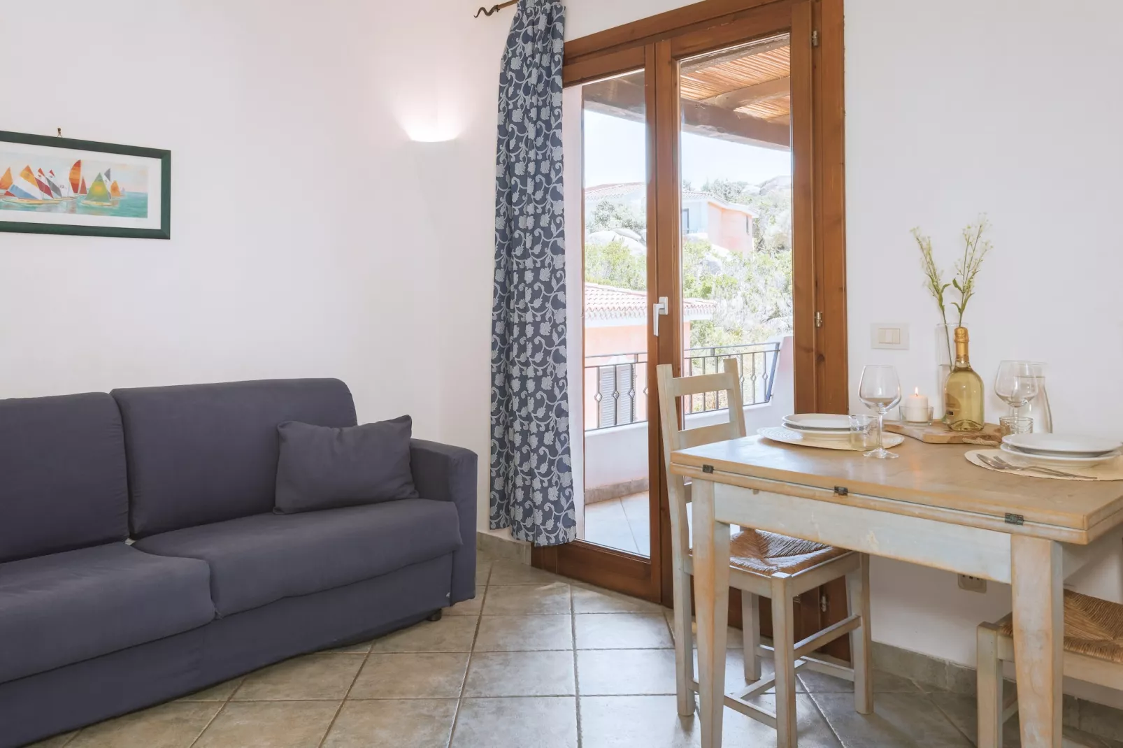 Ferienresidence Green Village Palau - Type Bilo 4 Premium-Woonkamer