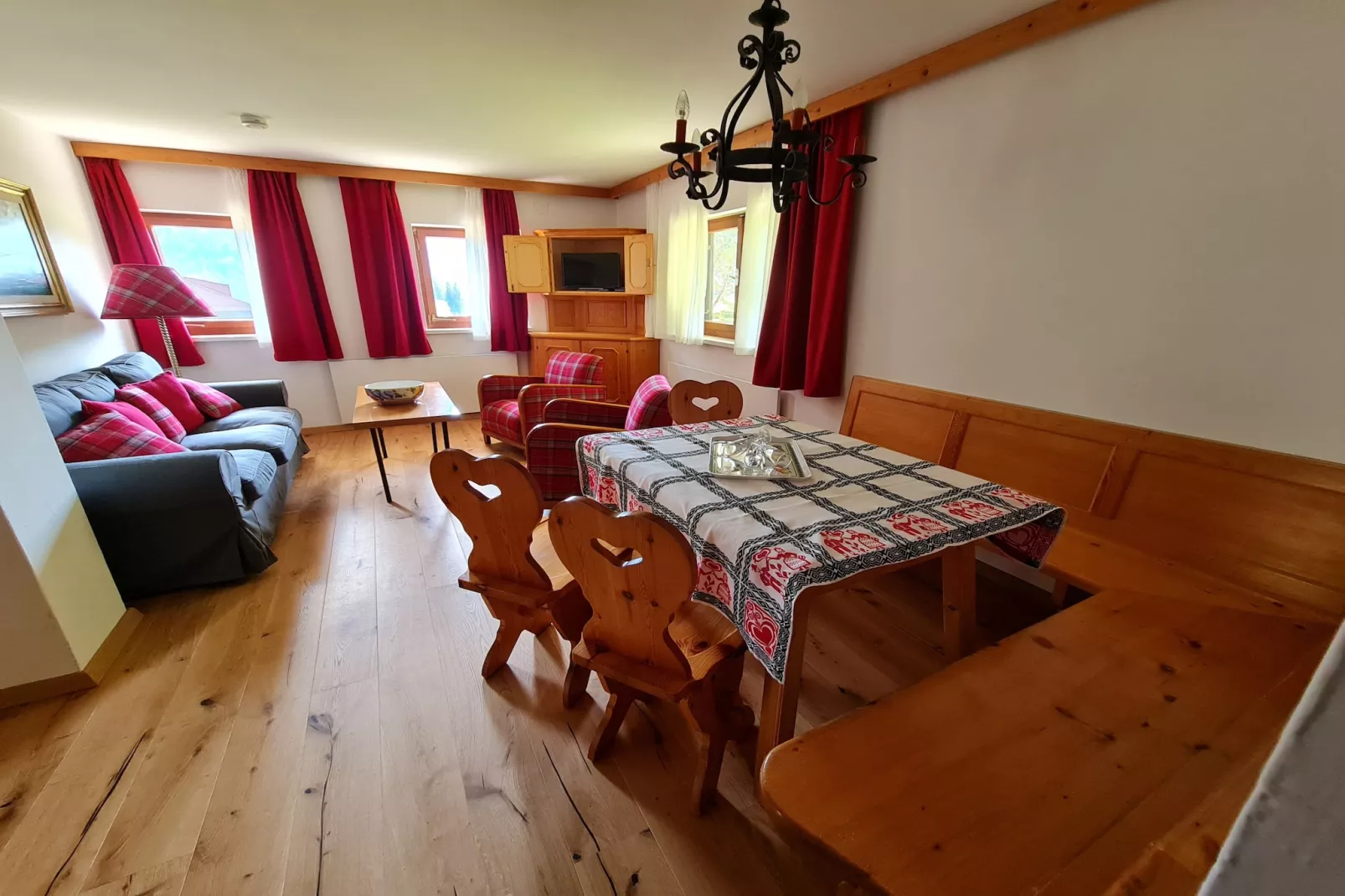 Haus Oswaldi-Woonkamer
