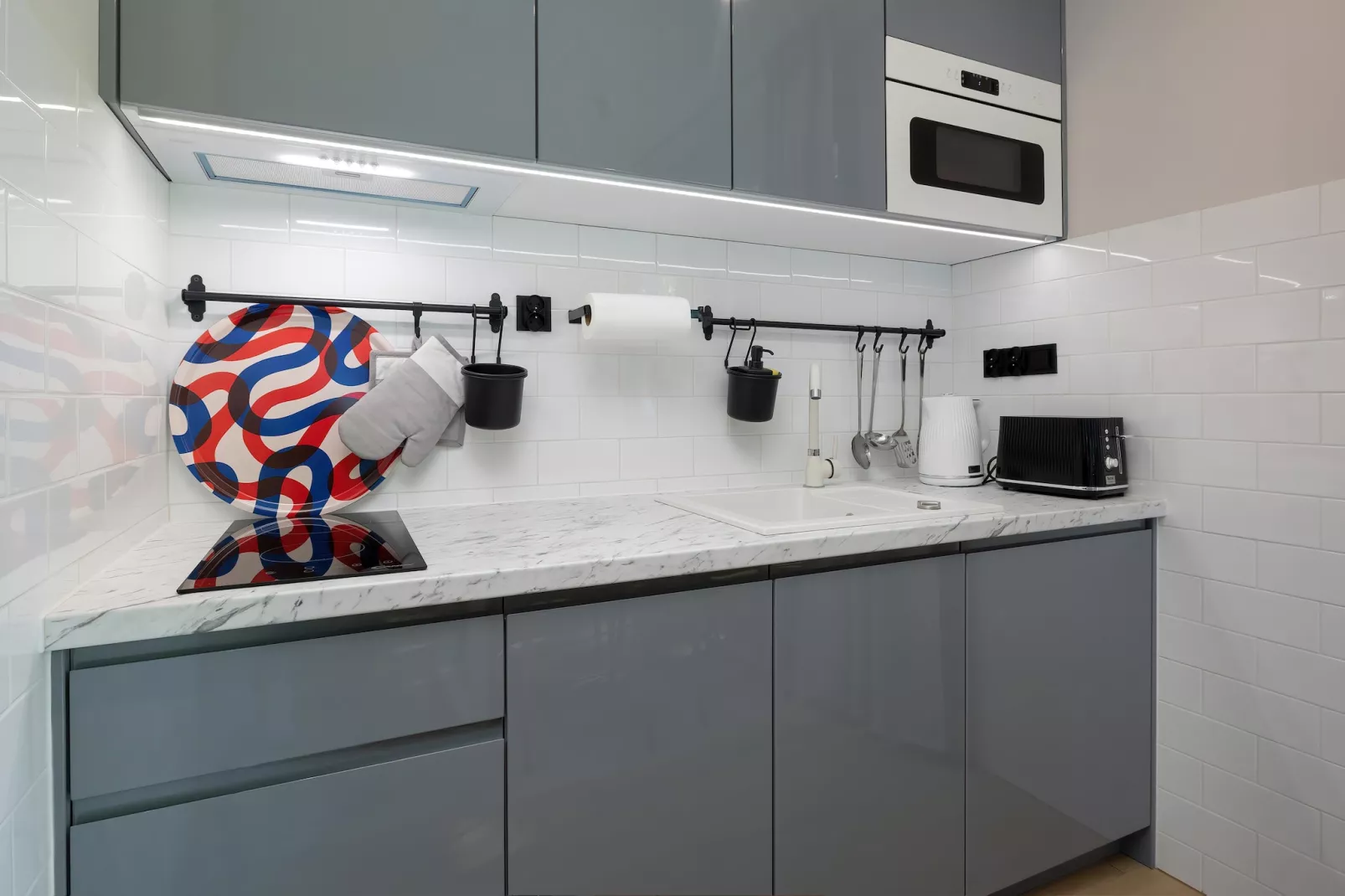 Villa Hoff Ferienhäuser Domek 4 Pers-Keuken