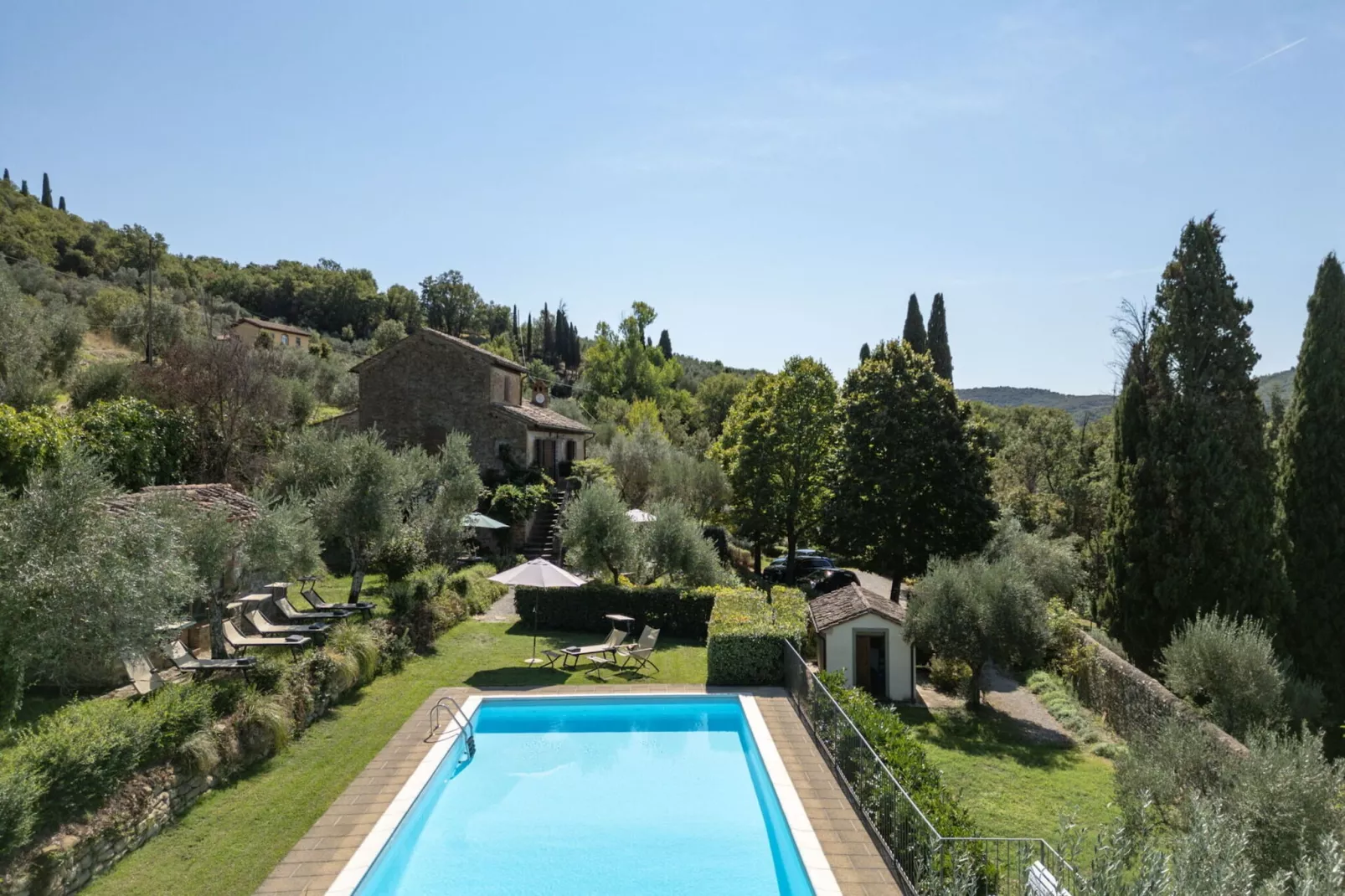 Villa delle Rose-Buitenkant zomer